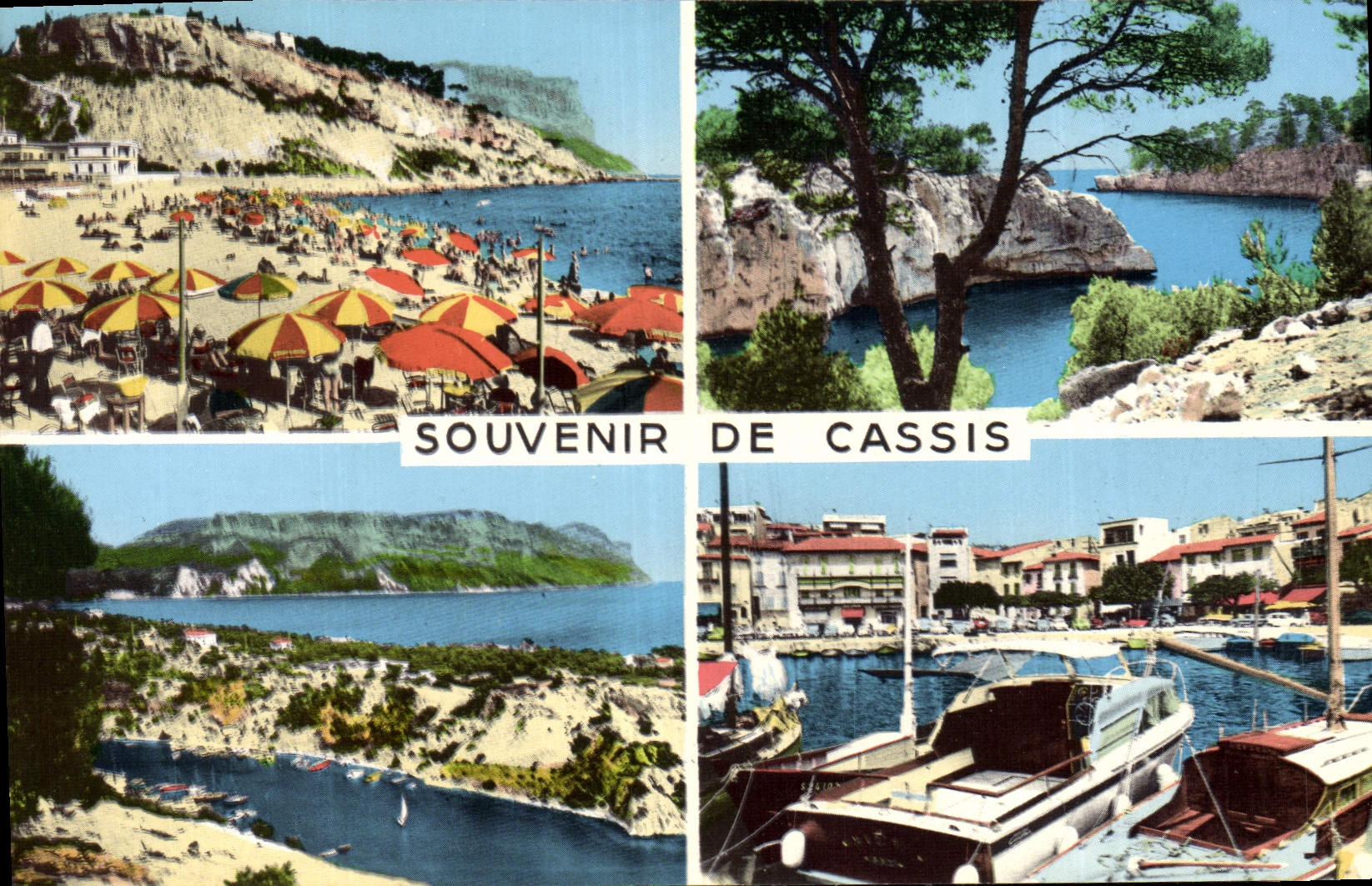 CPA Souvenir de Cassis 