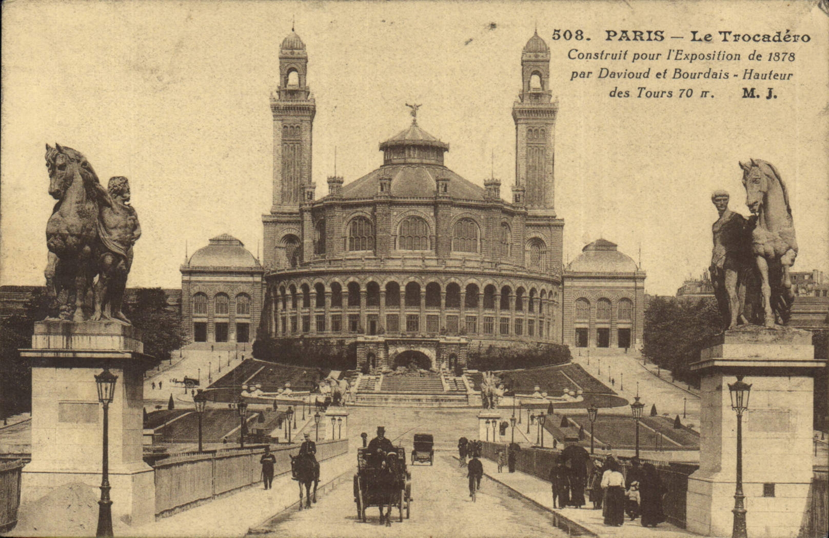 CPA Paris Le Trocadero 