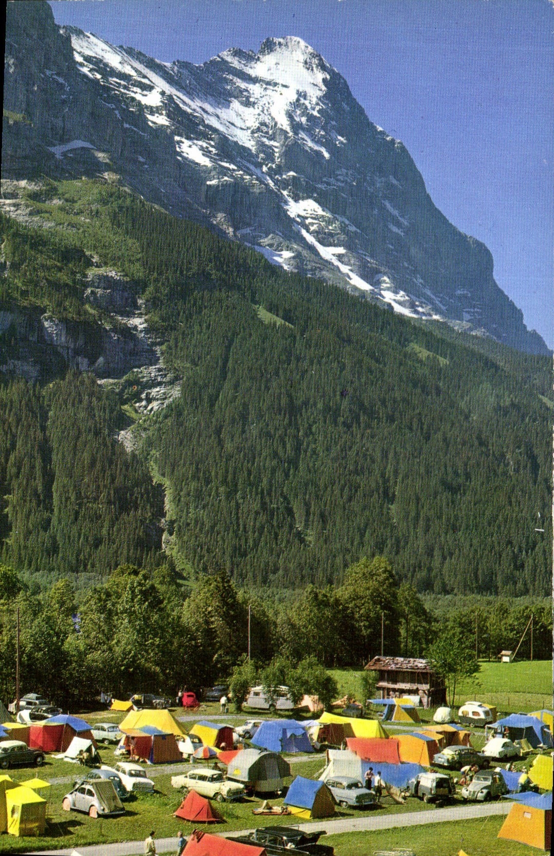 CPA Camp zum Gletscherdorf Grindenlwald Eiger