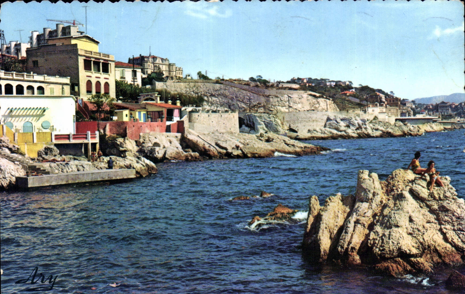 CPA Marseille Promenade de la Corniche Maldorme