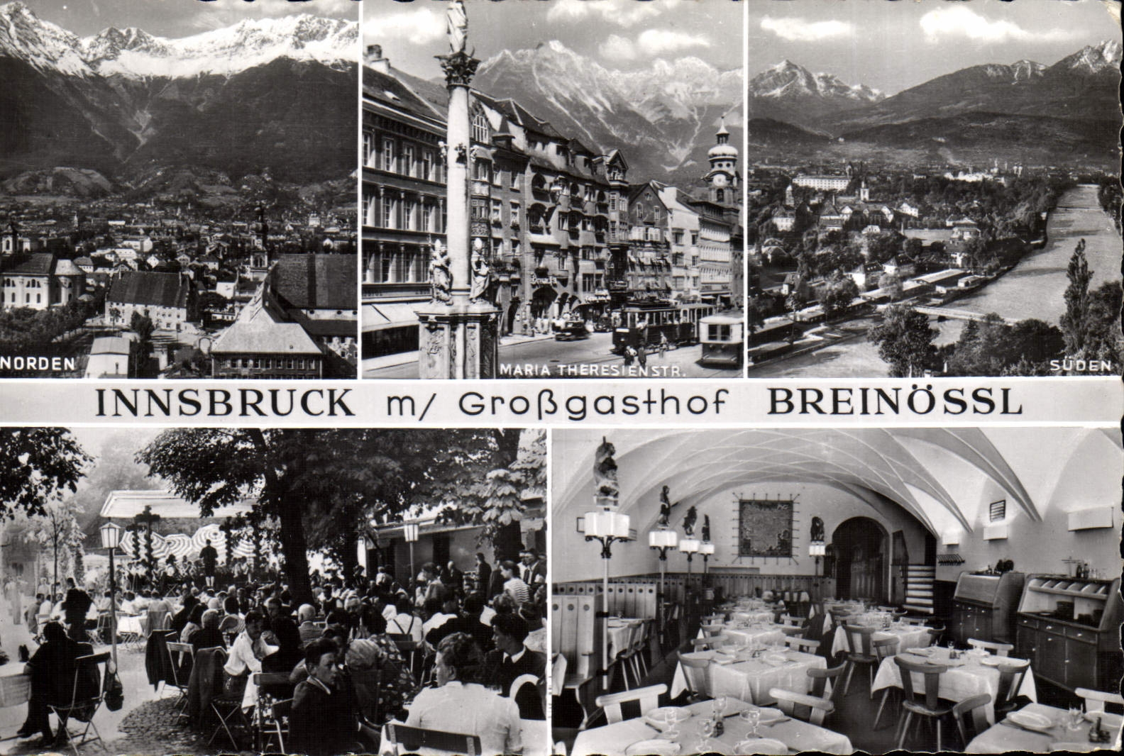 CPA Innsbruck m Grabgasthof Breinossl 