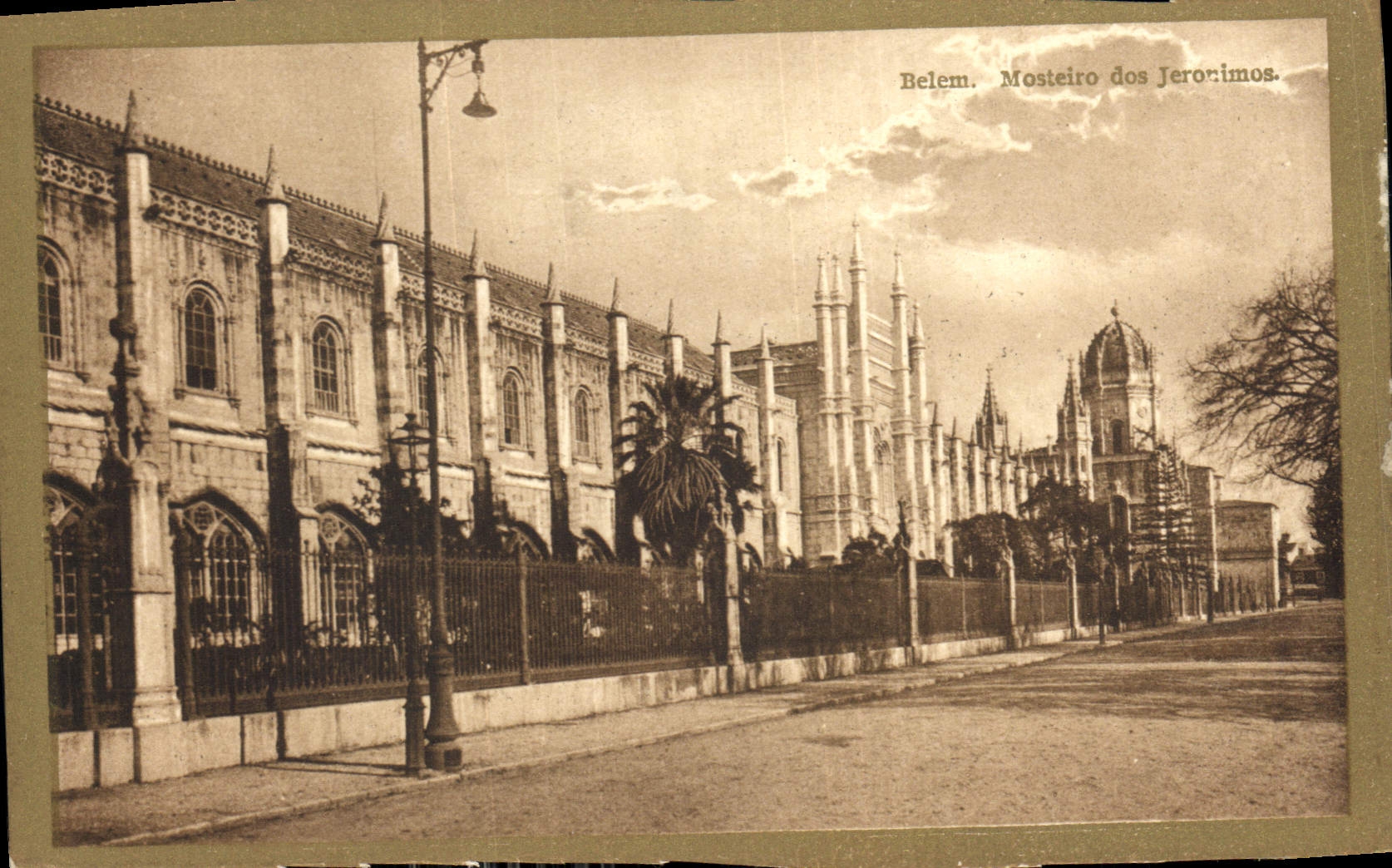 CPA Belem Mosteiro dos Jeronimos 