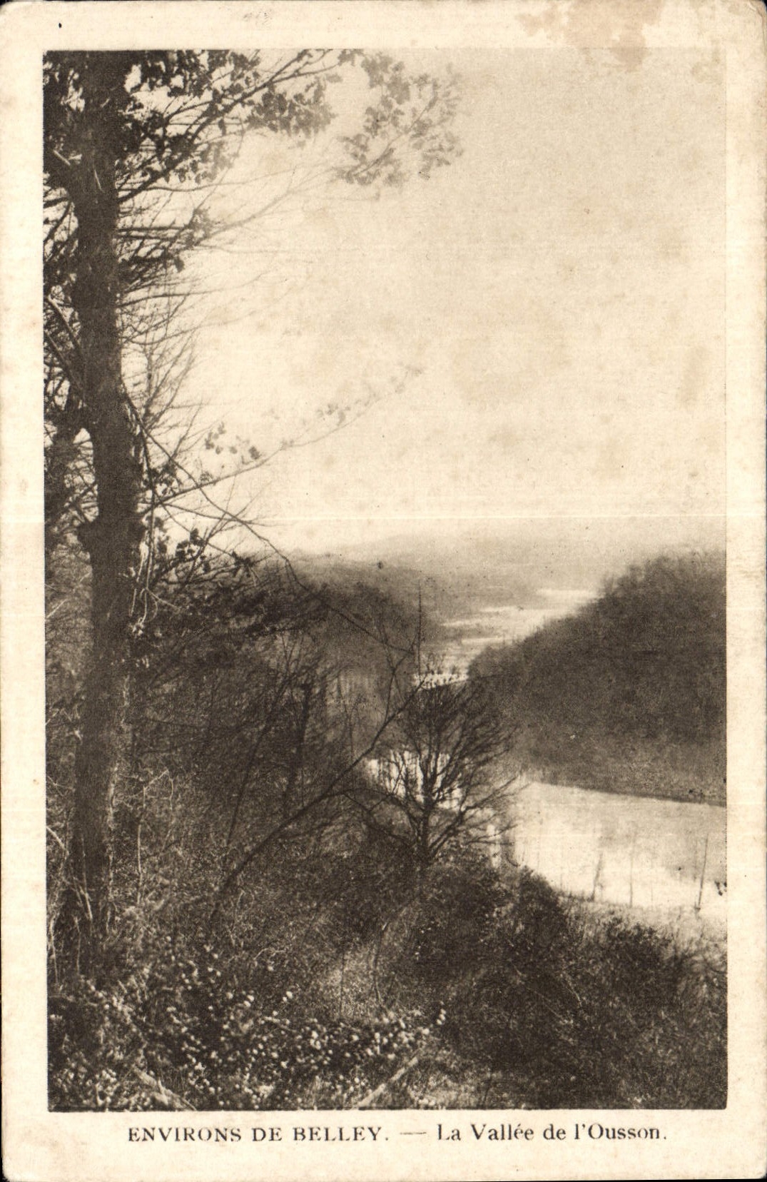 CPA Environs de Belley La Vallee de l'Ousson