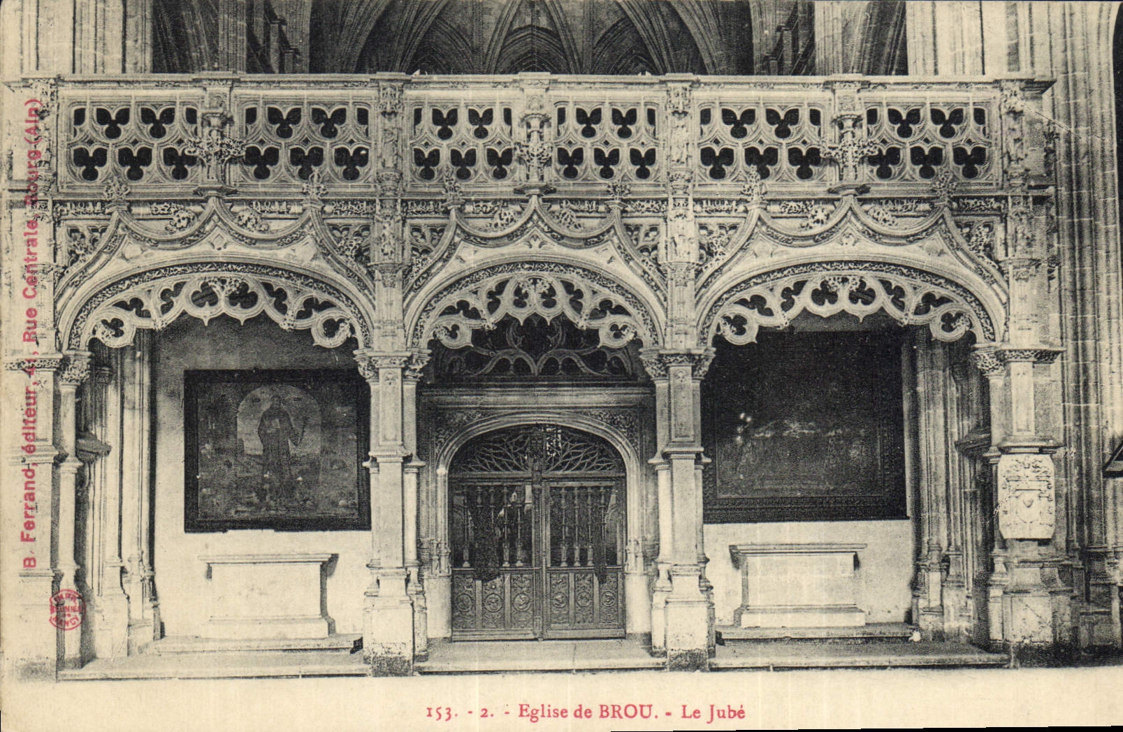 CPA Eglise de Brou Le Jube 