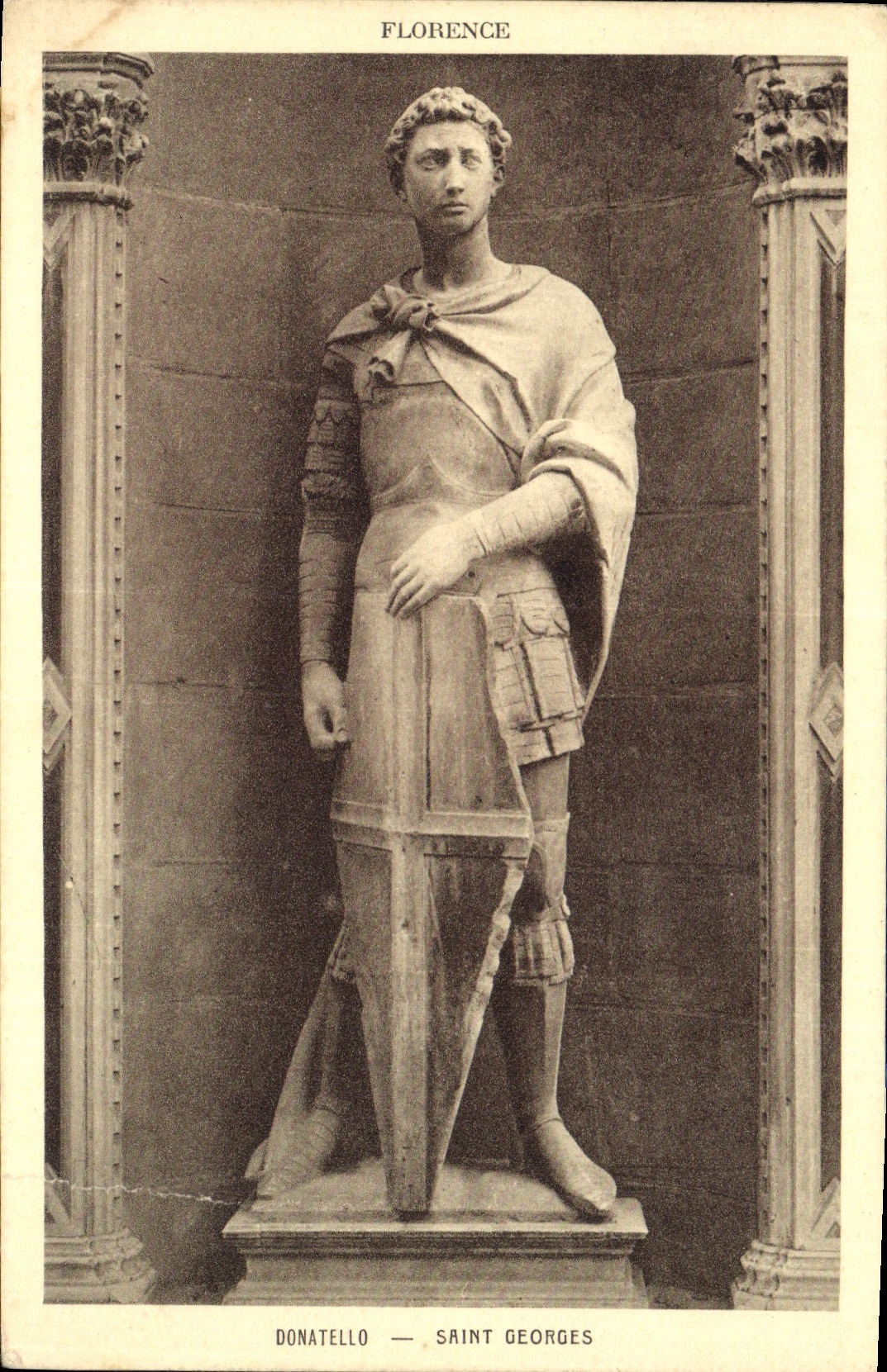 CPA Florence Donatello Saint Georges 