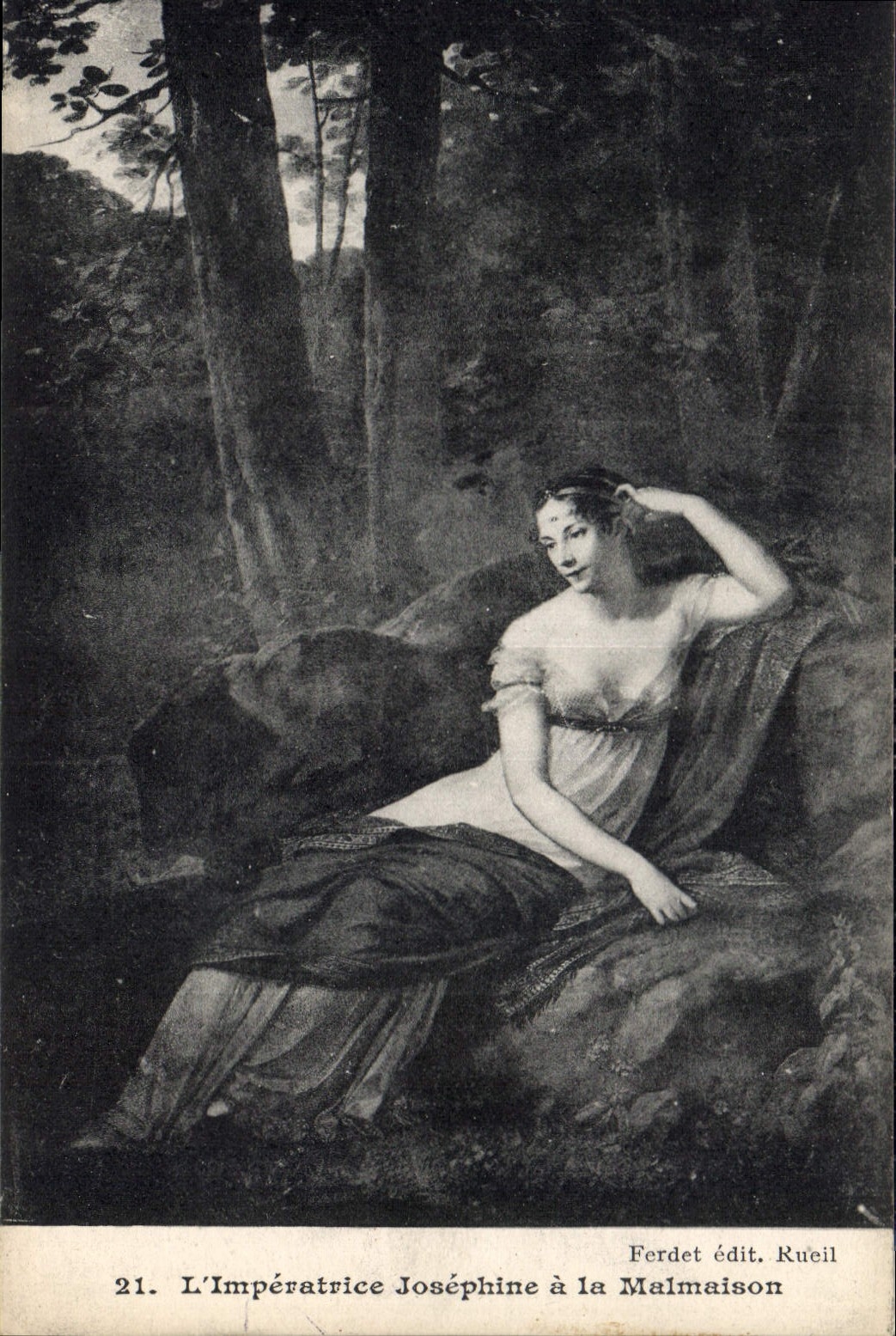 CPA L'Imperatrice Josephine a la Malmaison 