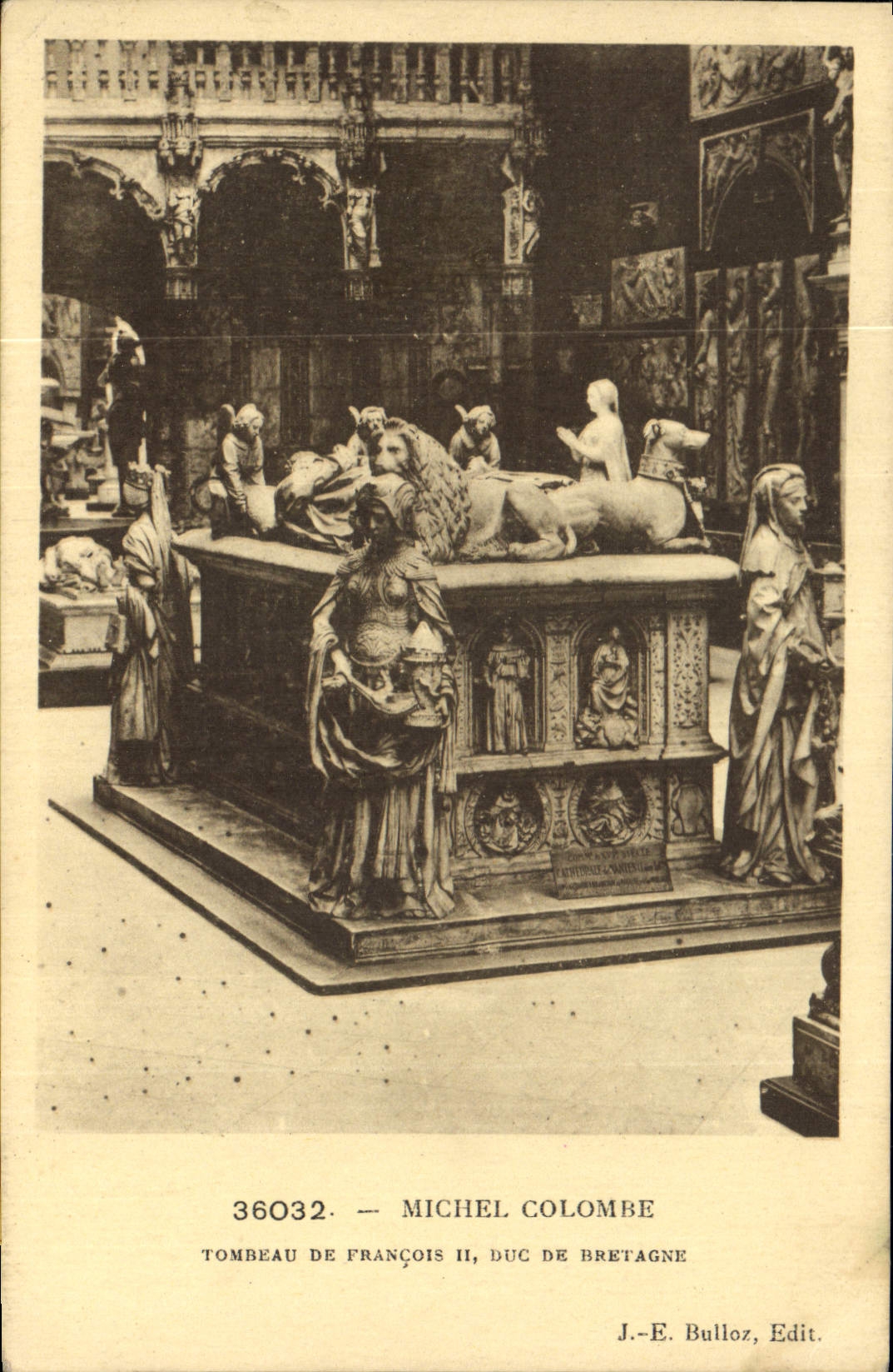 CPA Michael Colombre Tombeau de Francois II Duc de Bretagne