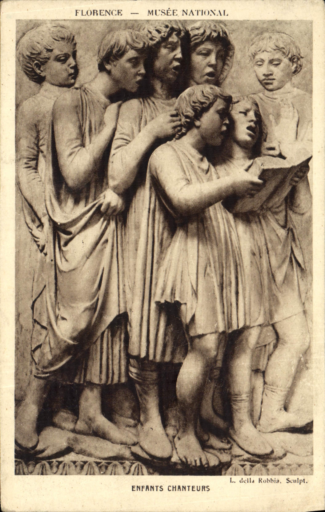 CPA Florence Musee National Enfants Chanteurs