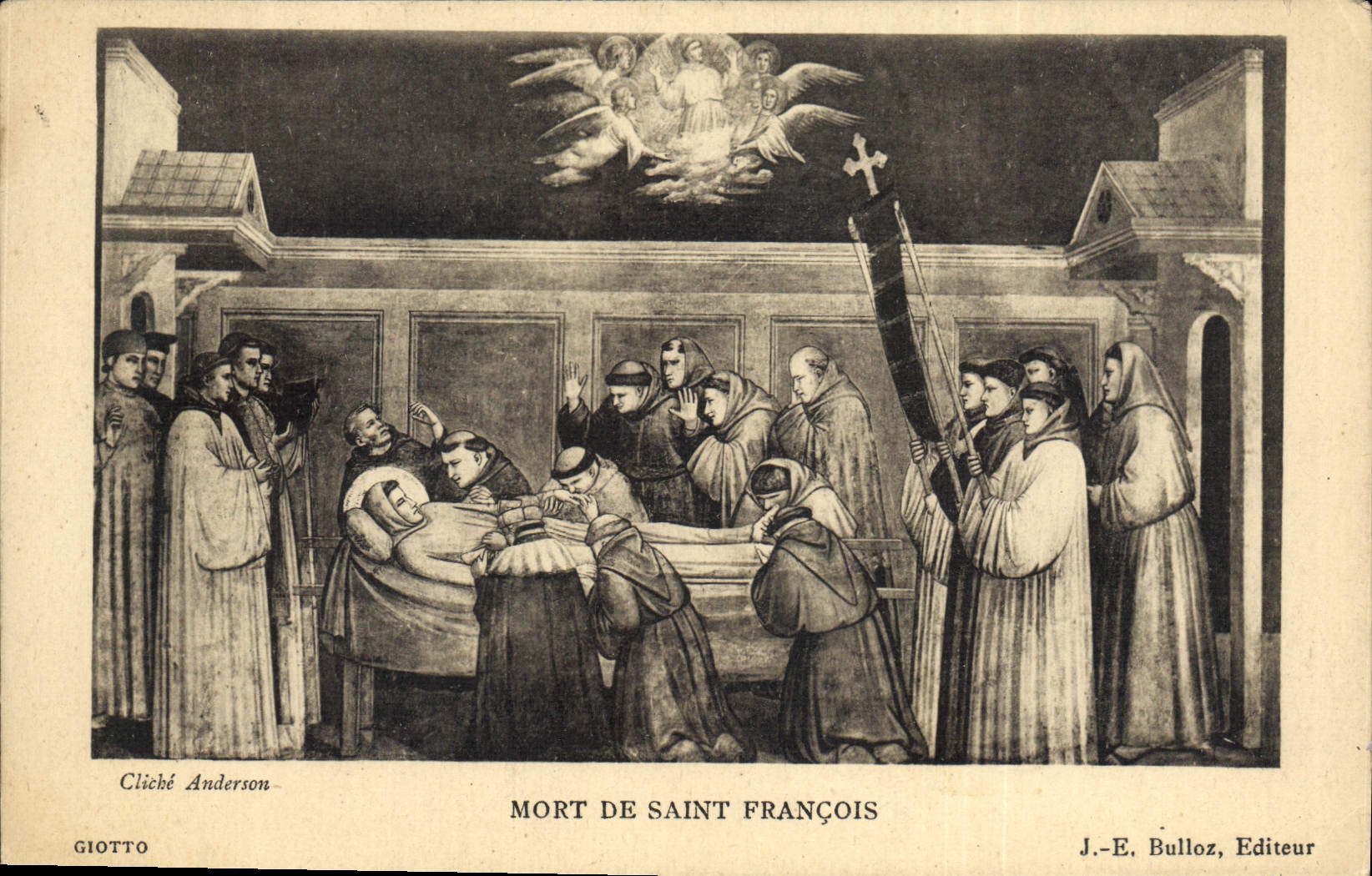 CPA Mort De Saint Francois 