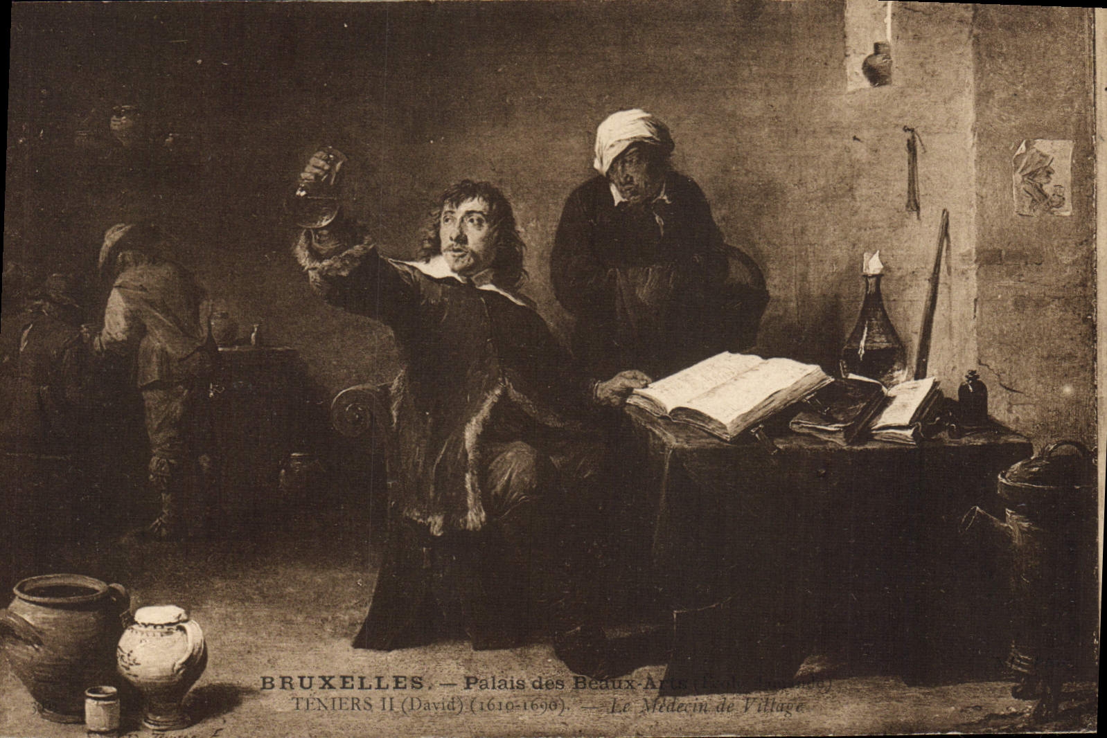 CPA Bruxelles Palais des Beaux Teniers