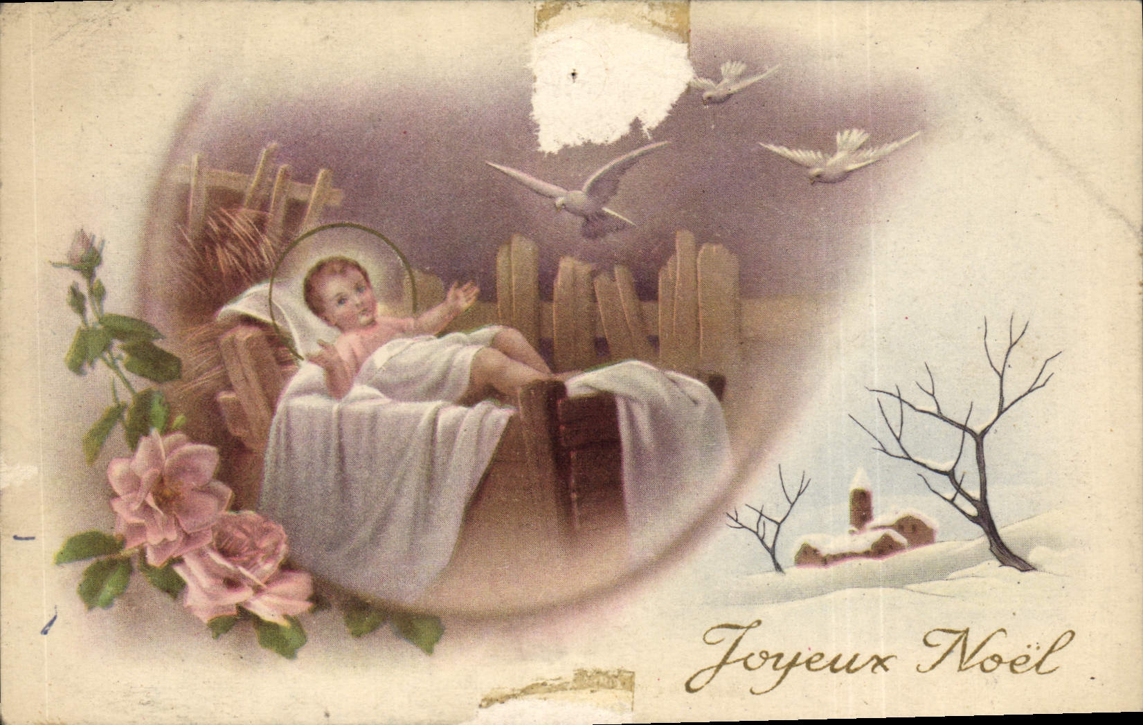 CPA Joyeux Noel 