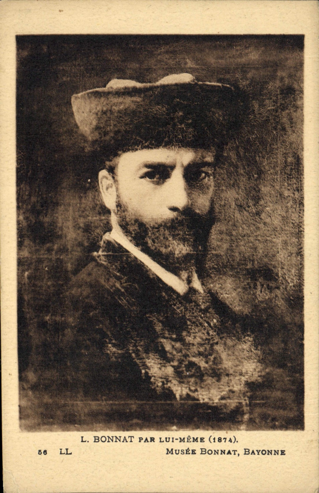 CPA L Bonnat par Lui Meme Musee Bonnat Bayonne 