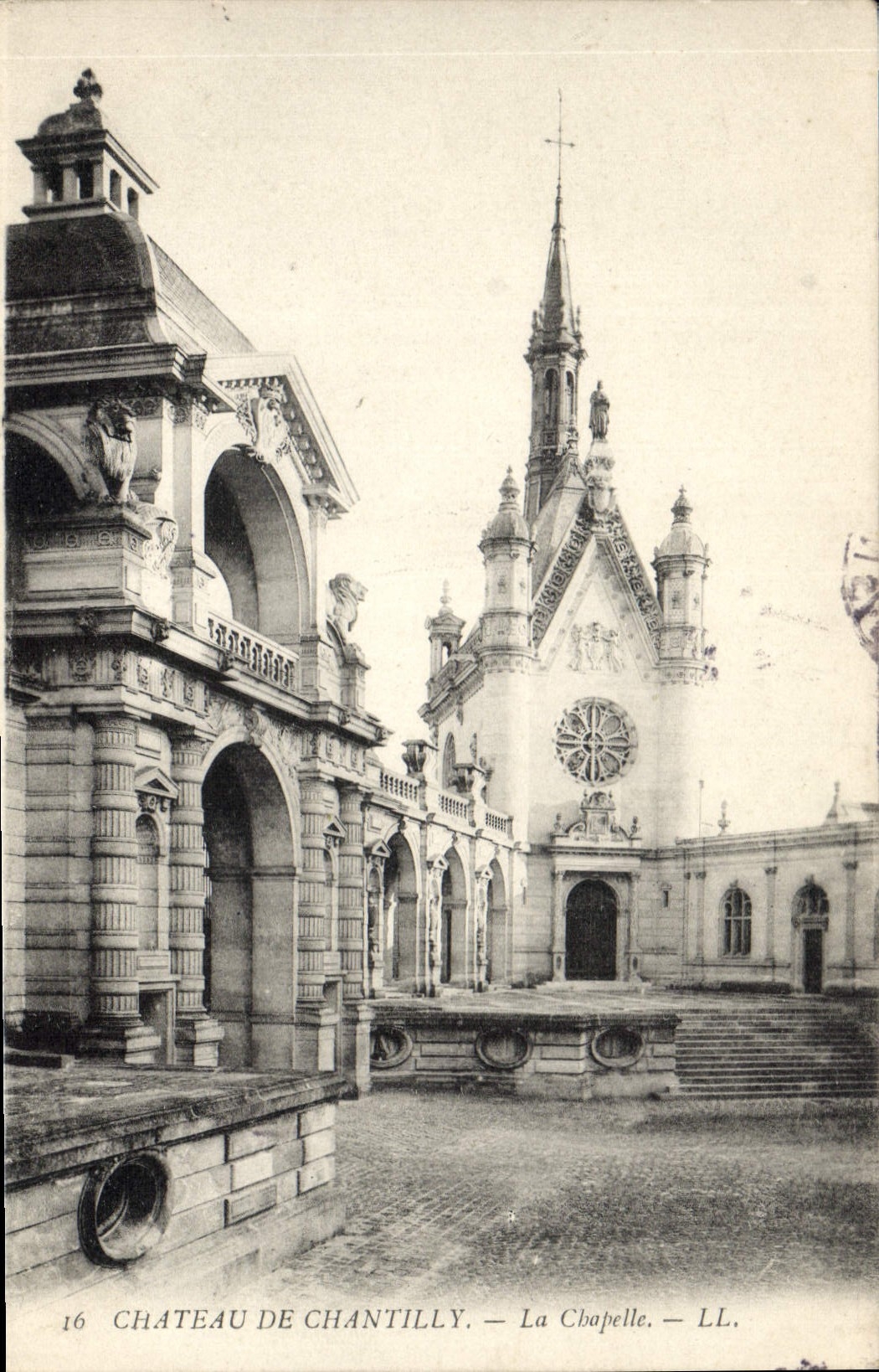 CPA Chateau De Chantilly La Chapelle 