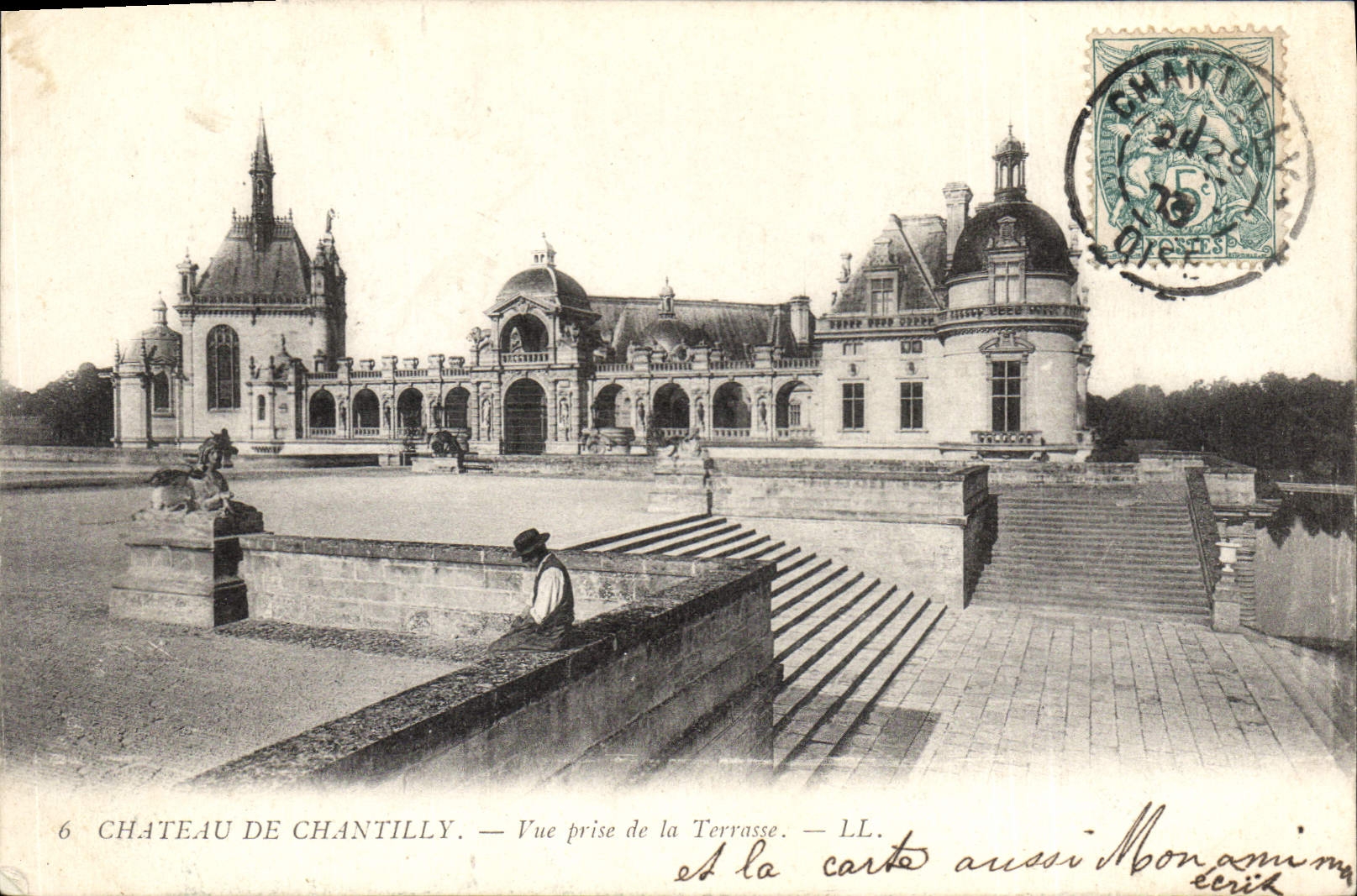 CPA Chateau De Chantilly 