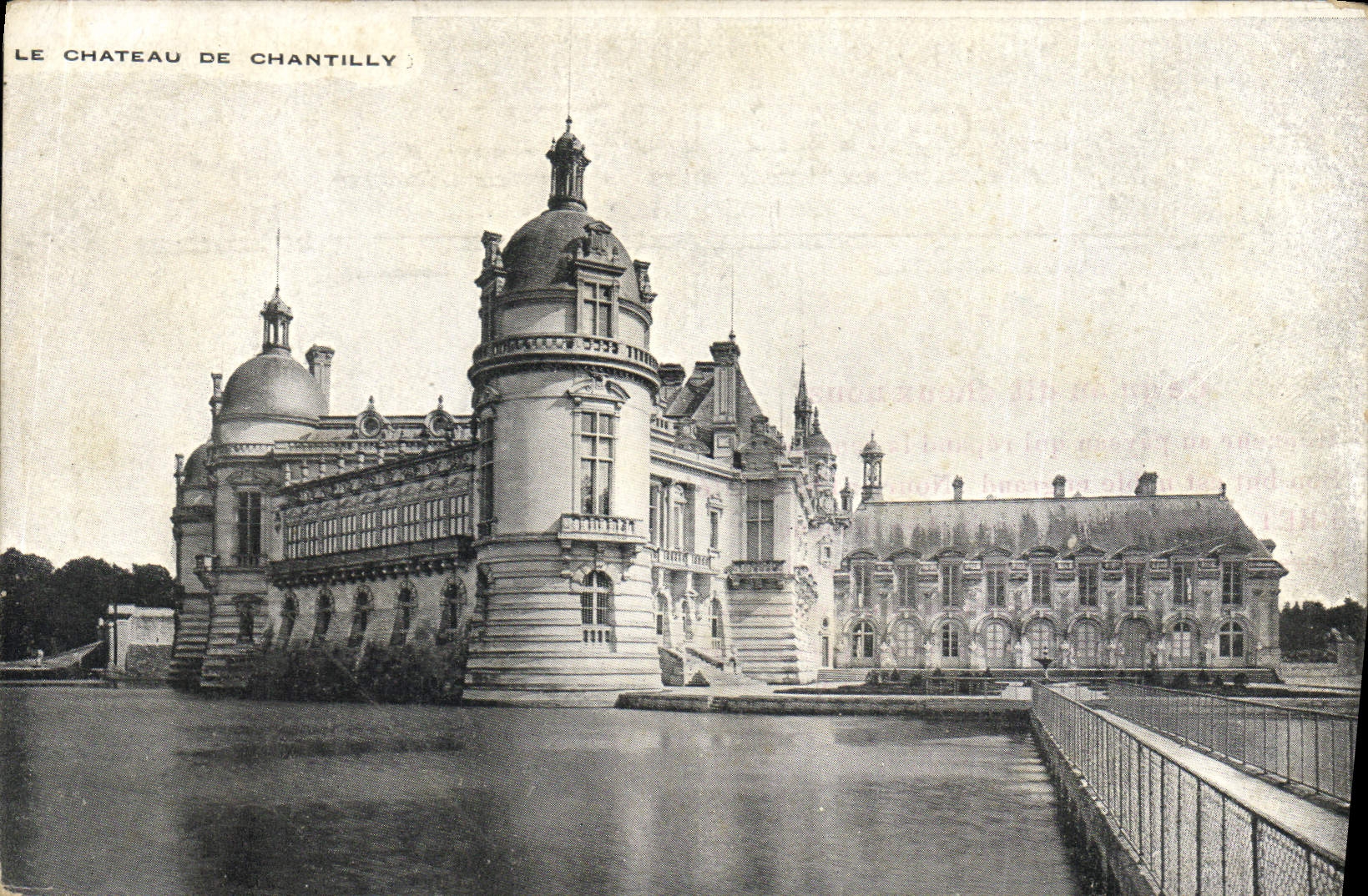 CPA Le Chateau de Chantilly 