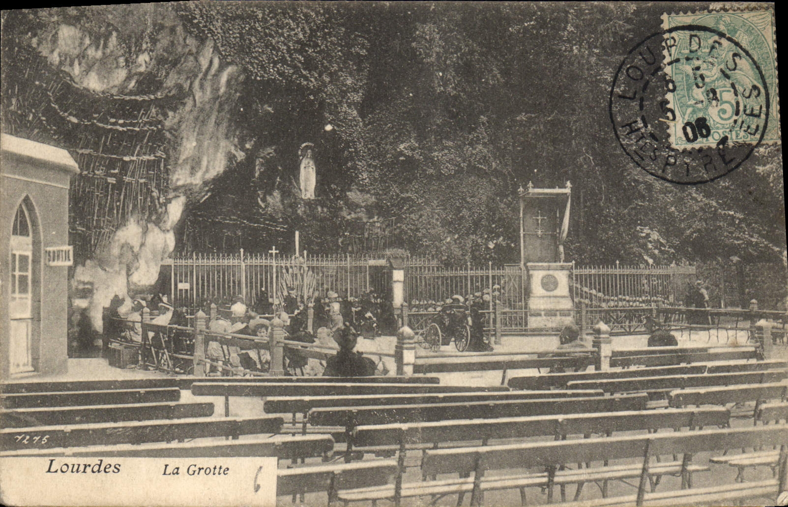 CPA Lourdes La Grotte 