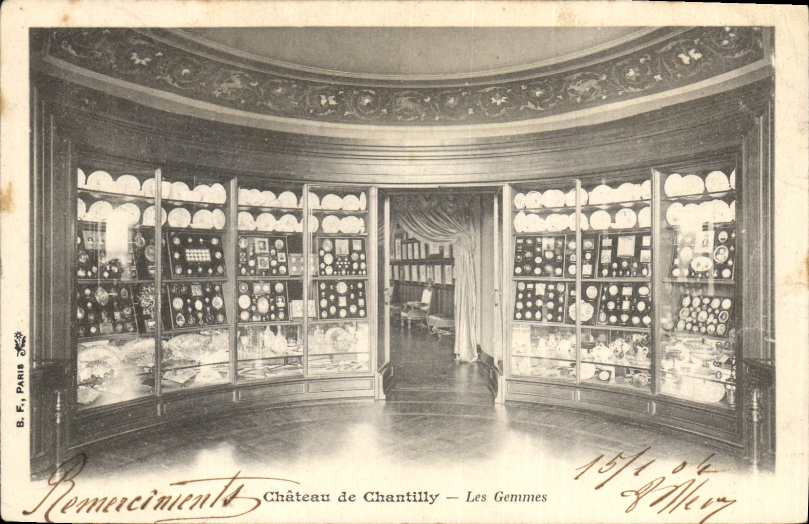 CPA Chateau de Chantilly Les Gemmes 