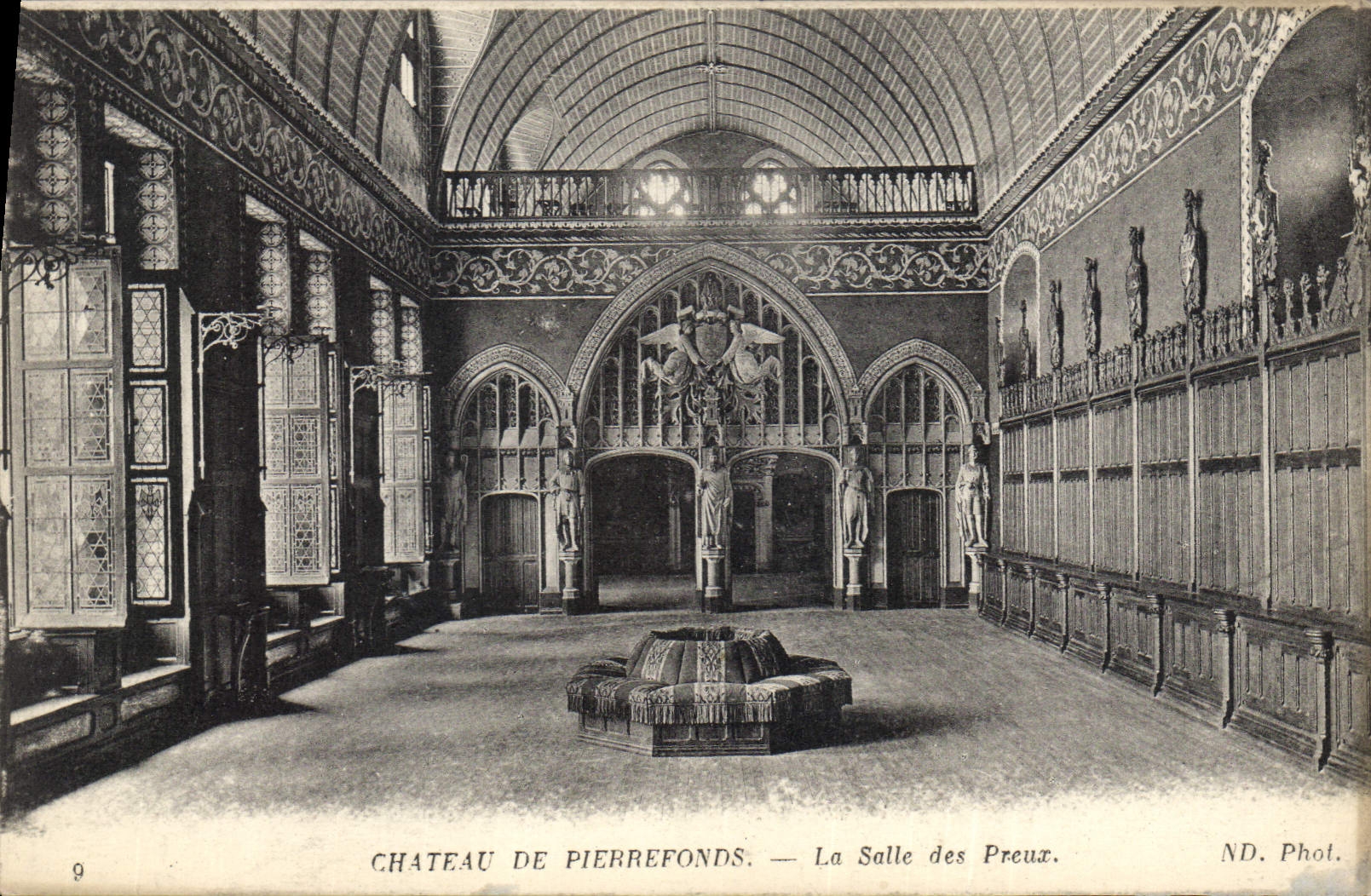 CPA Chateau de Pierrefonds La Salle des Preux 