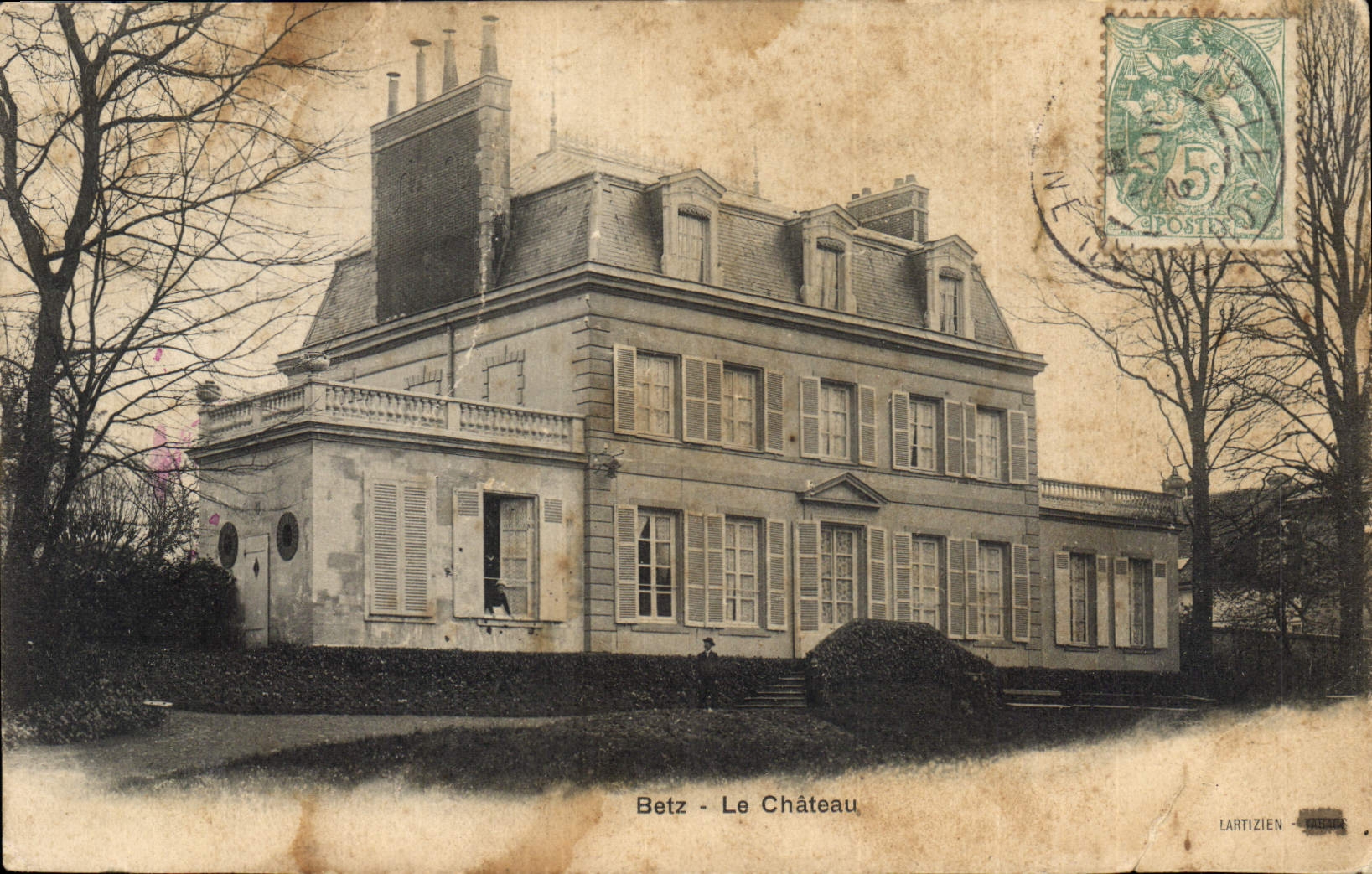 CPA Betz Le Chateau 