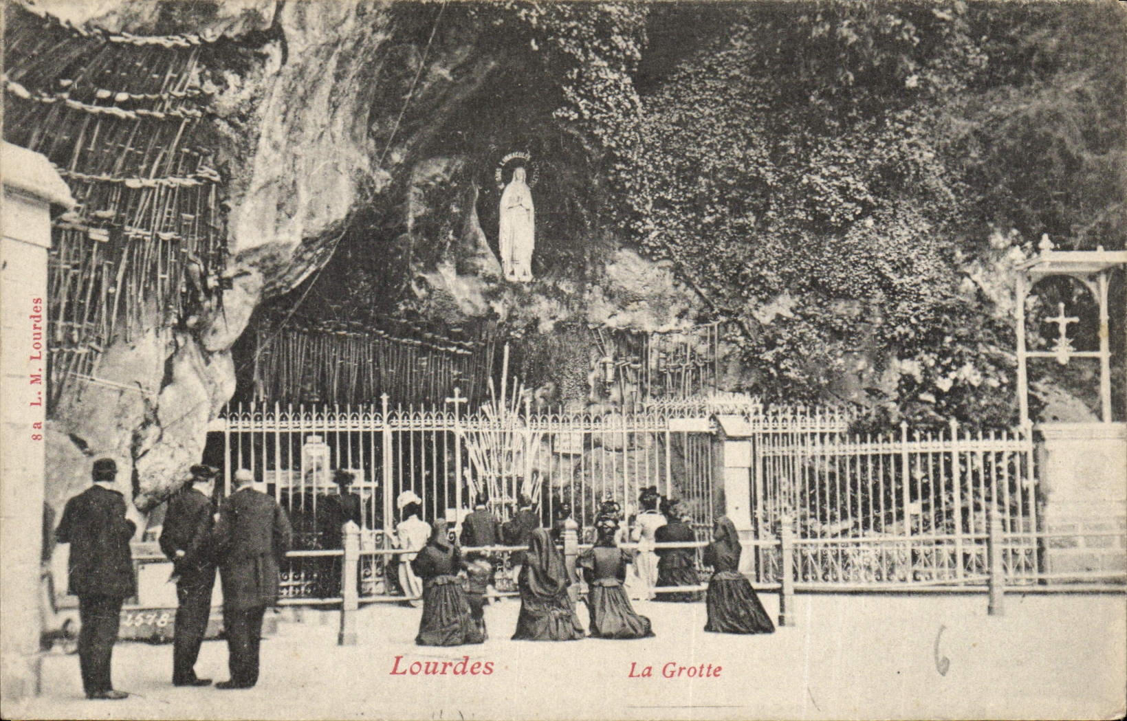 CPA Lourdes La Grotte 
