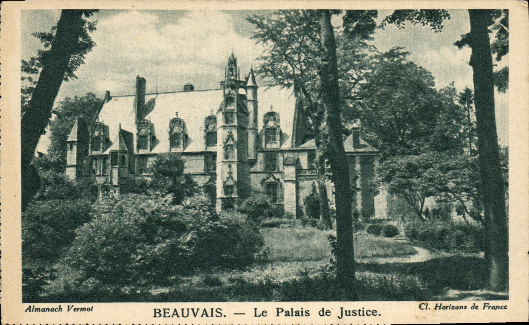 CPA Beauvais Le Palais de Justice 