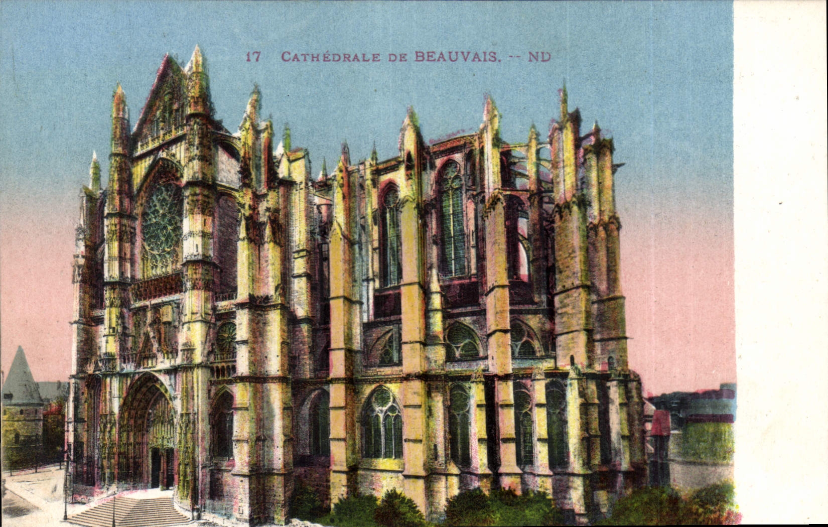 CPA Cathedrale de Beauvais 
