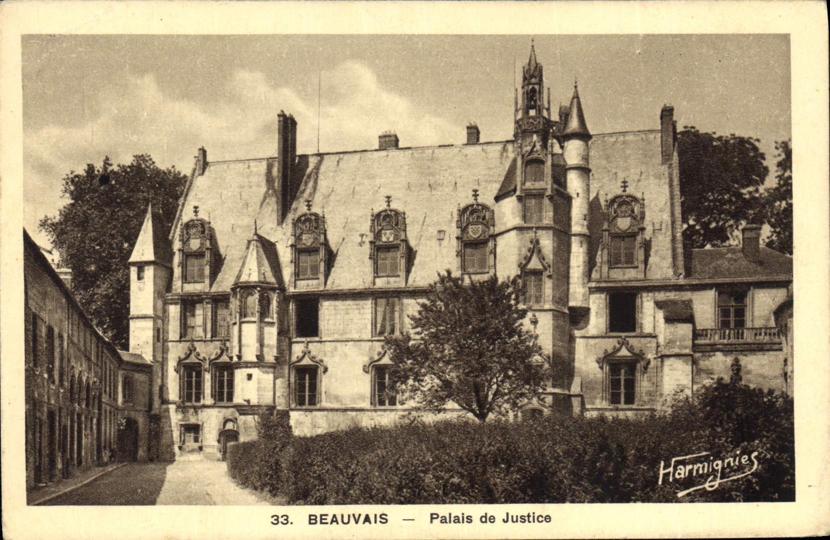 CPA Beauvais Palais de Justice 
