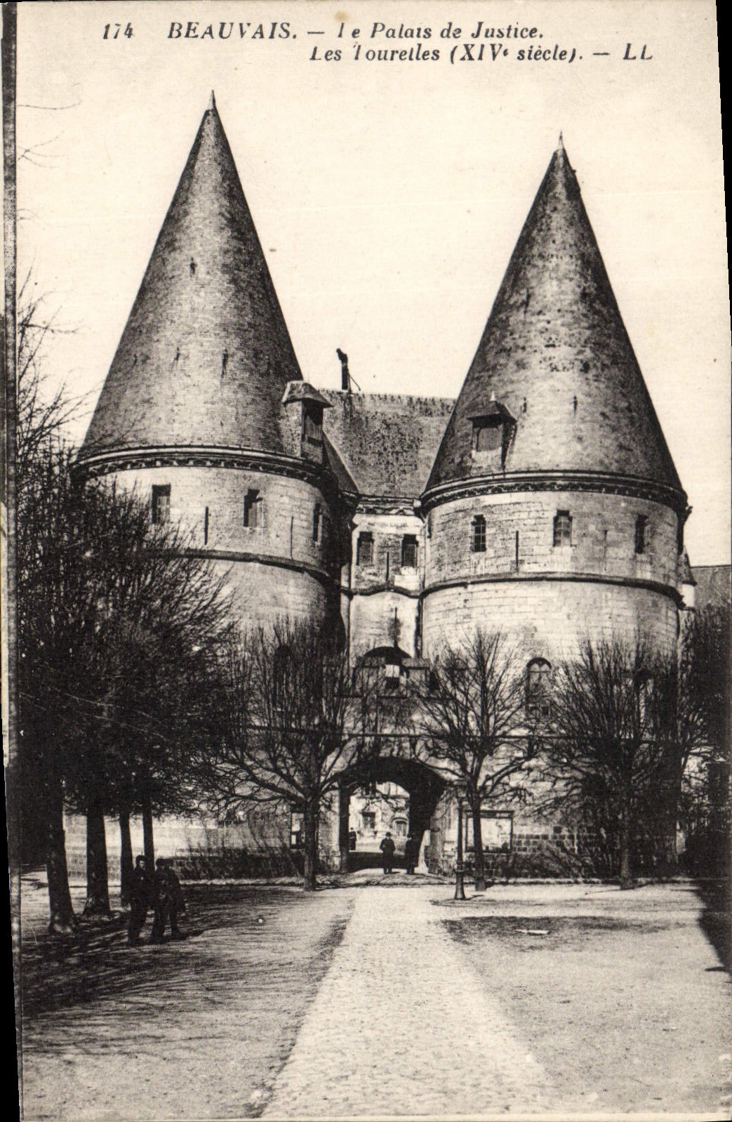 CPA Beauvais Le Palais de Justice 