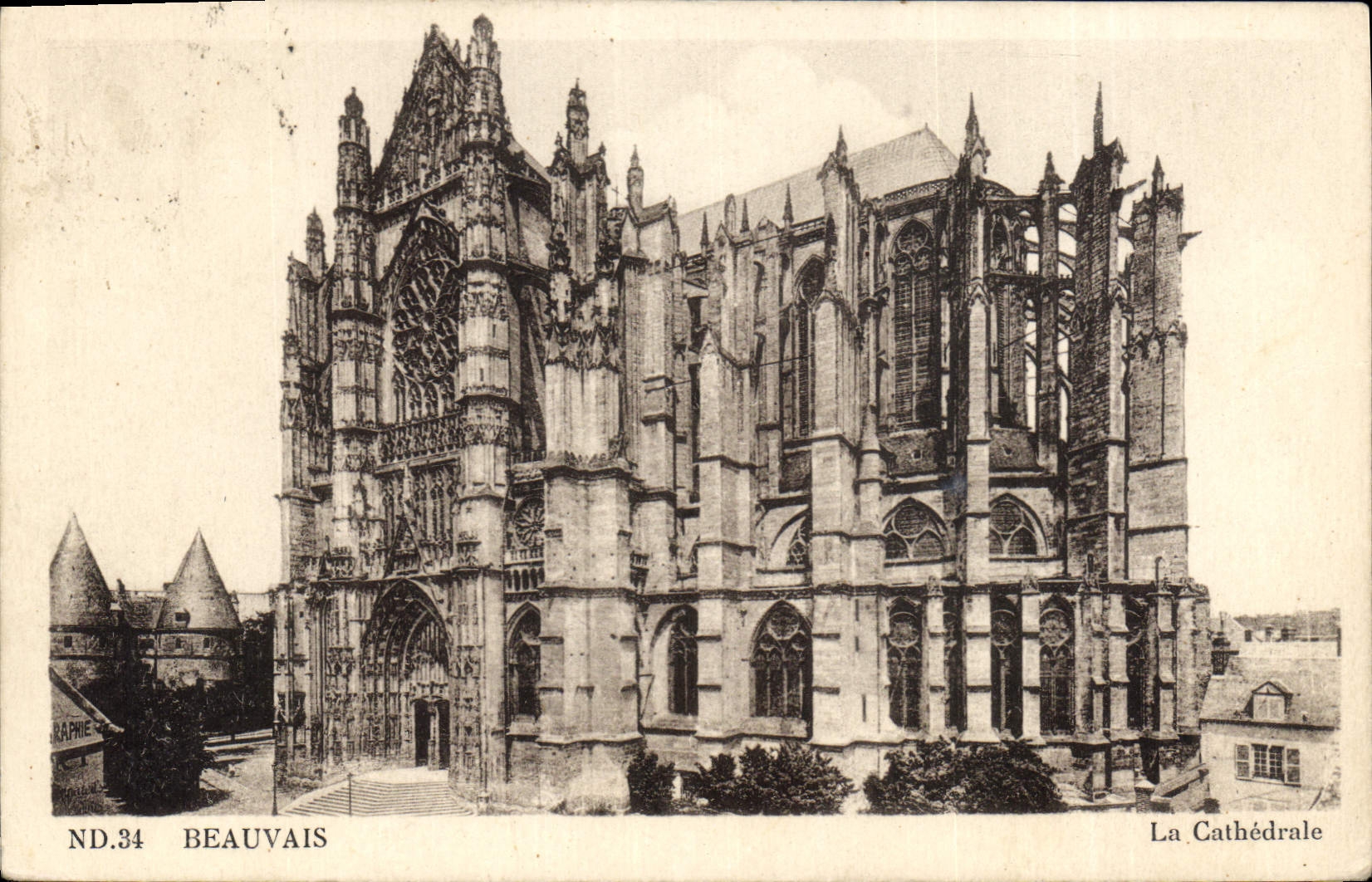 CPA Beauvais La Cathedrale 