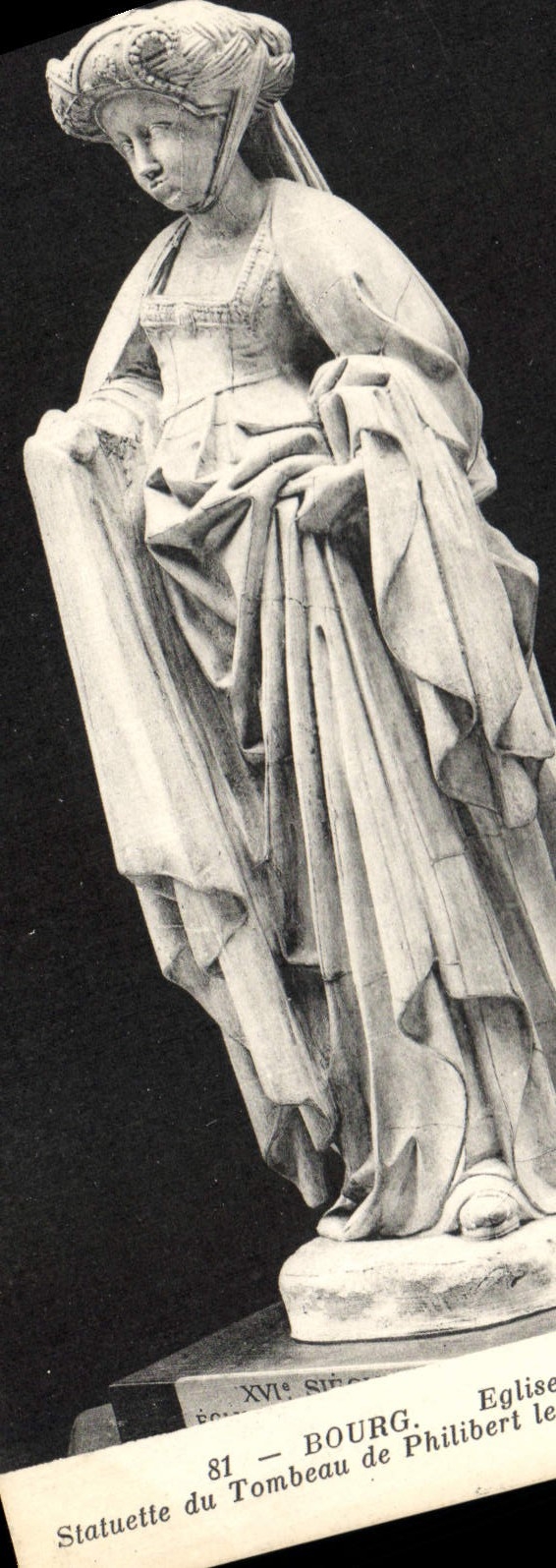 CPA Statue du Tombeau de Philibert 