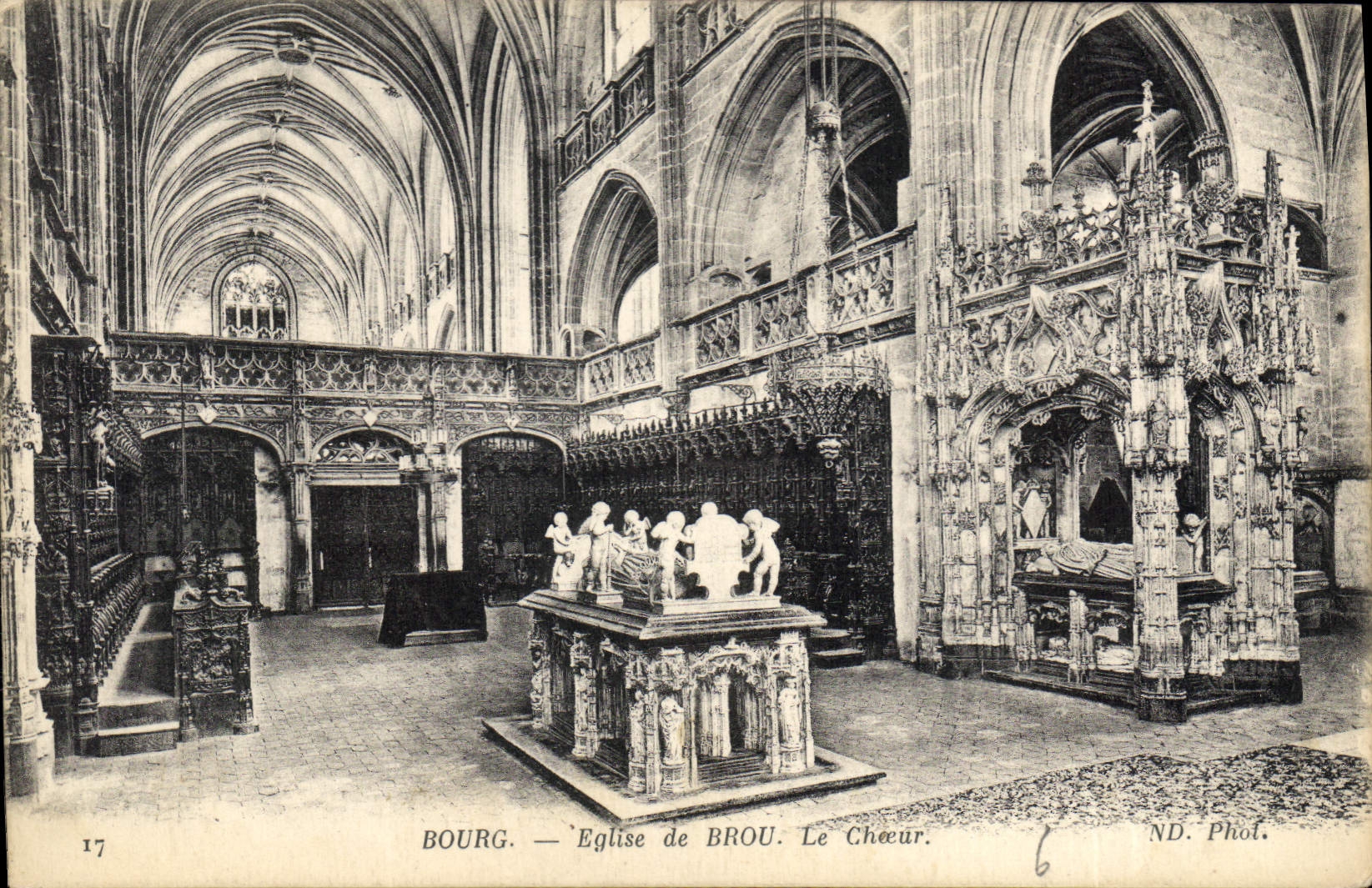 CPA Eglise de Brou Le Cheaur 
