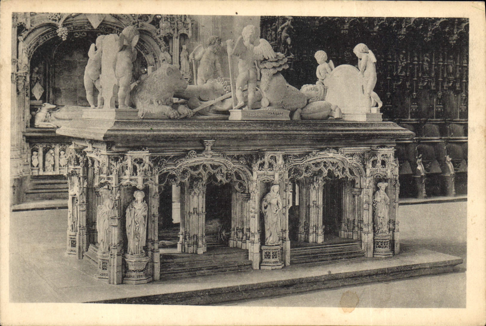 CPA Eglise de Brou Tombeau de Philibert le Beau