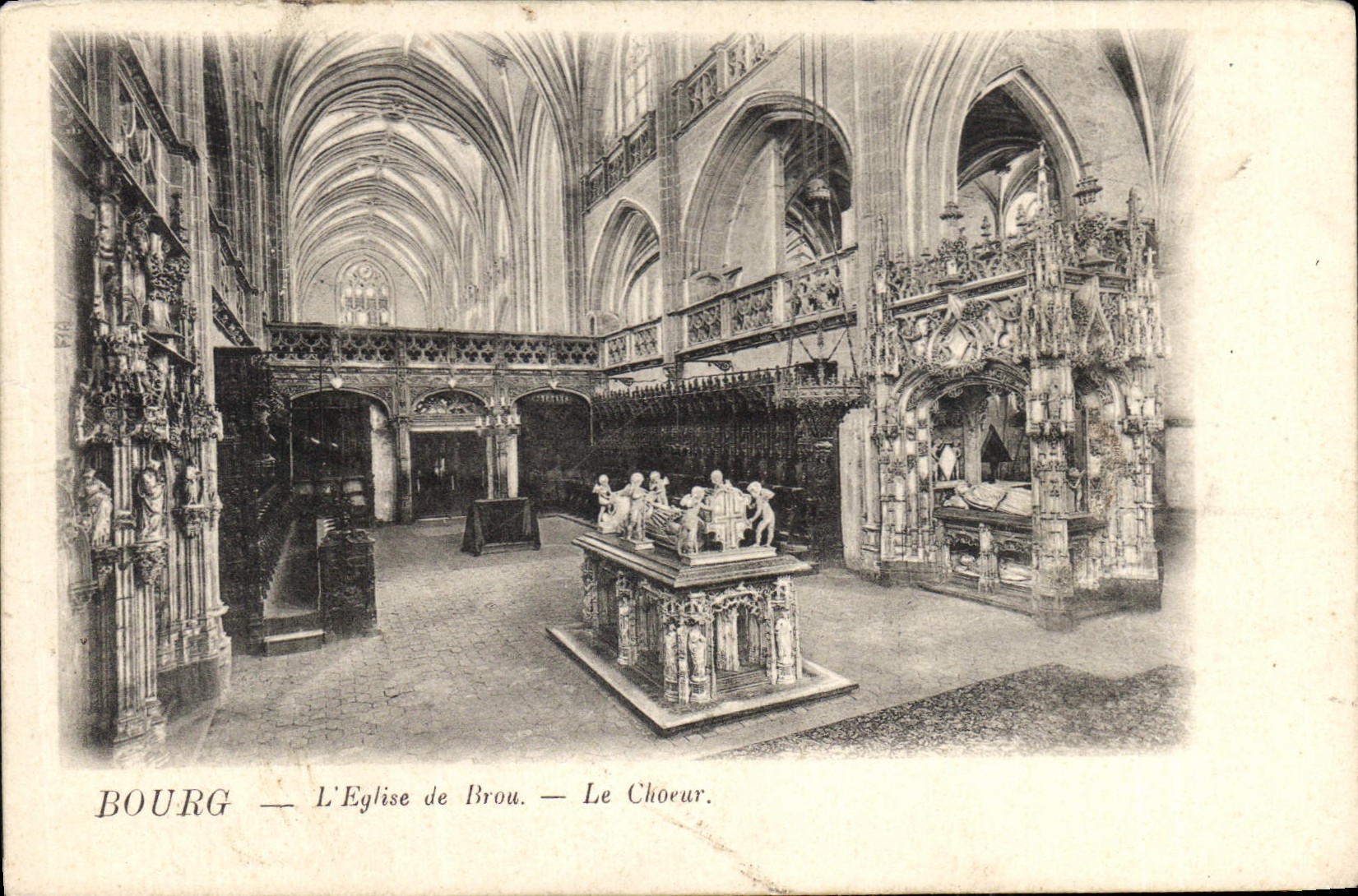 CPA L'Eglise de Brou Le Choear 