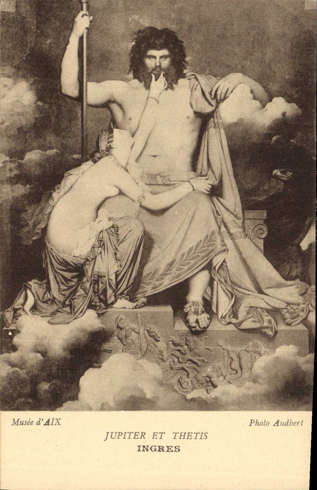 CPA Jupiter et Thetis Ingres 