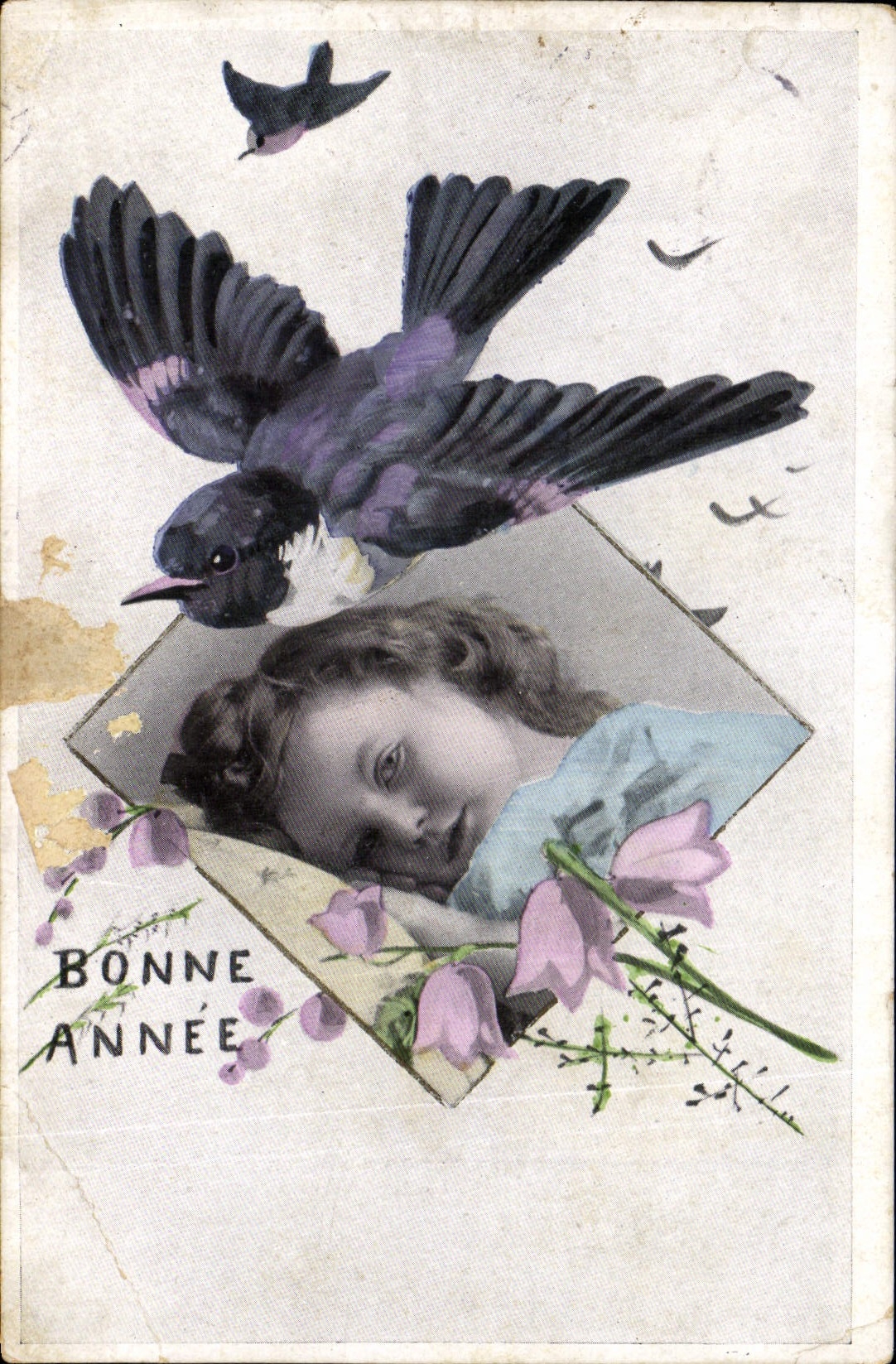 CPA Bonne Annee Enfant