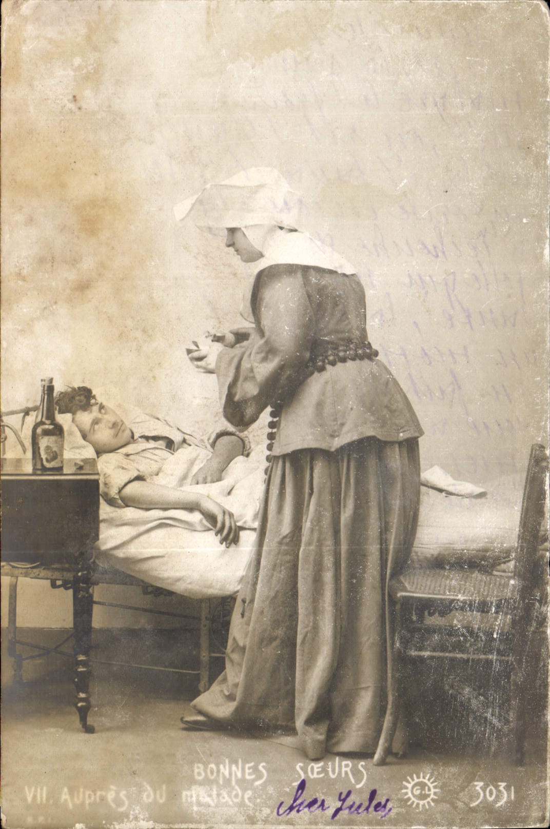 CPA Bonnes Soeurs Femme Religieuse