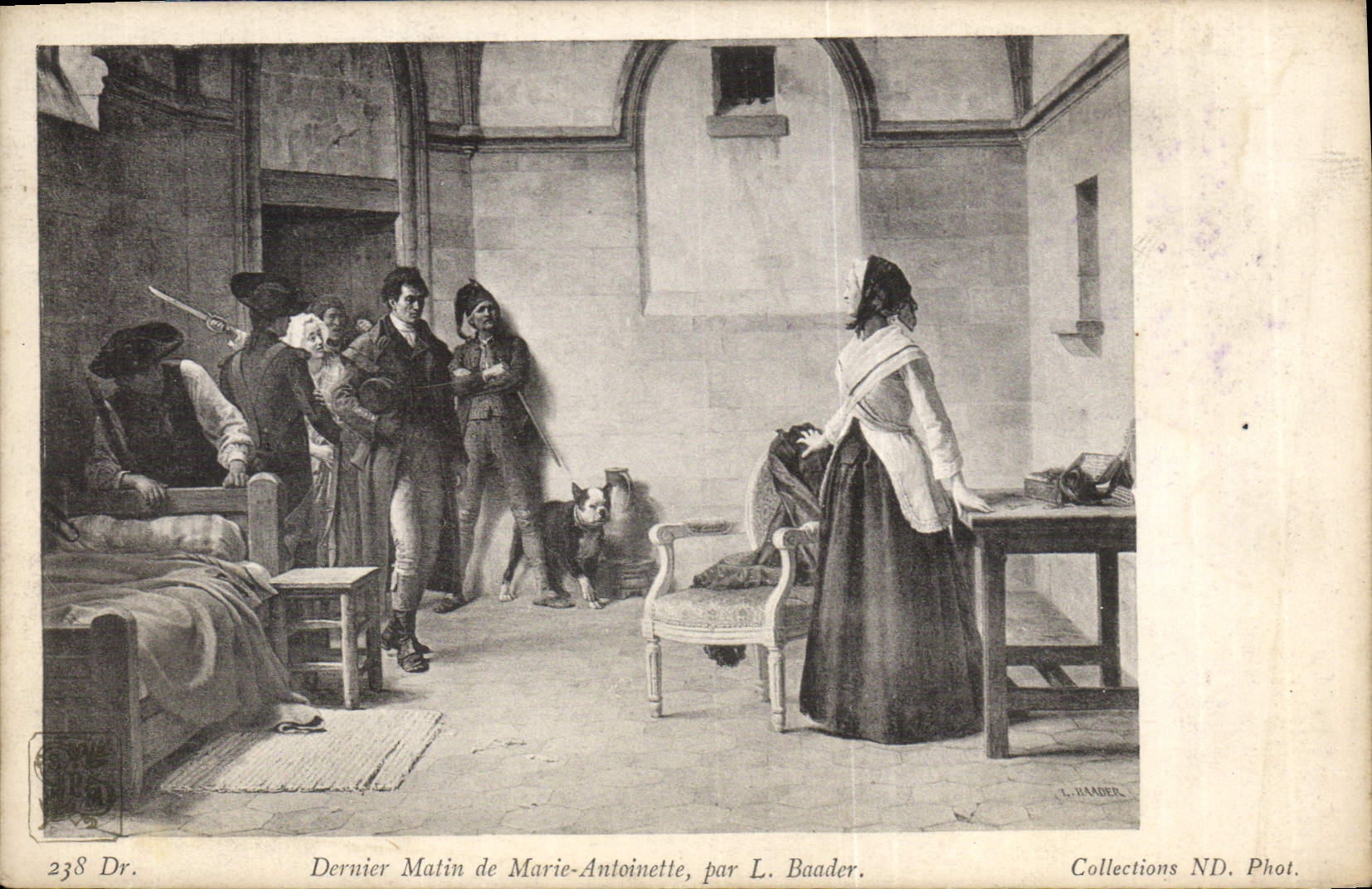 CPA Deruir Malin de Marie Antoinette par L Baader 