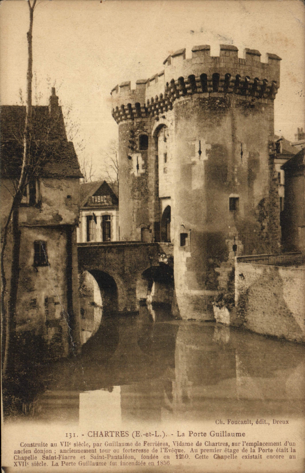 CPA Chartres La Porte Guillaume 