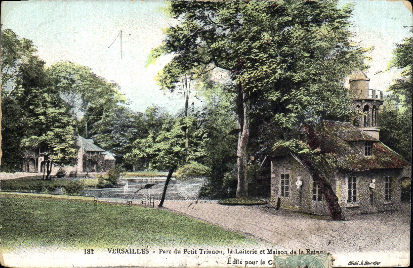 CPA Versailles Pare du Petit Trianon 