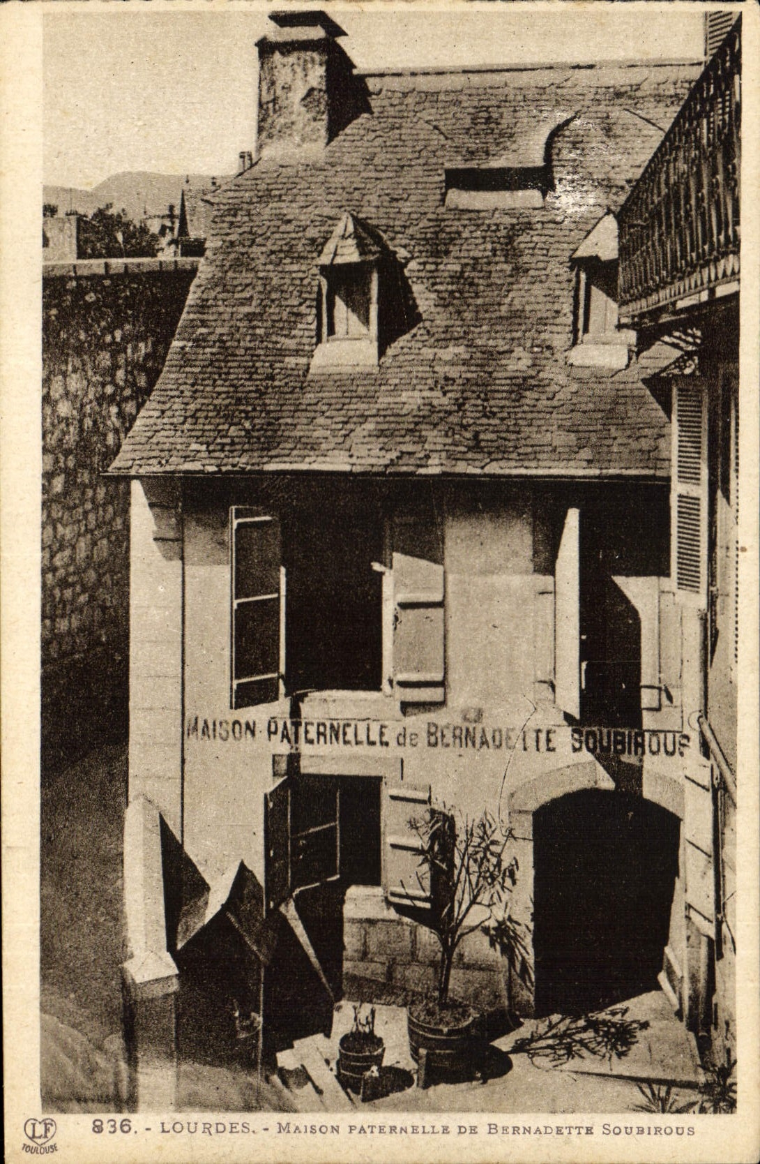 CPA Lourdes Maison Paternelle de Bernadette Soubirous