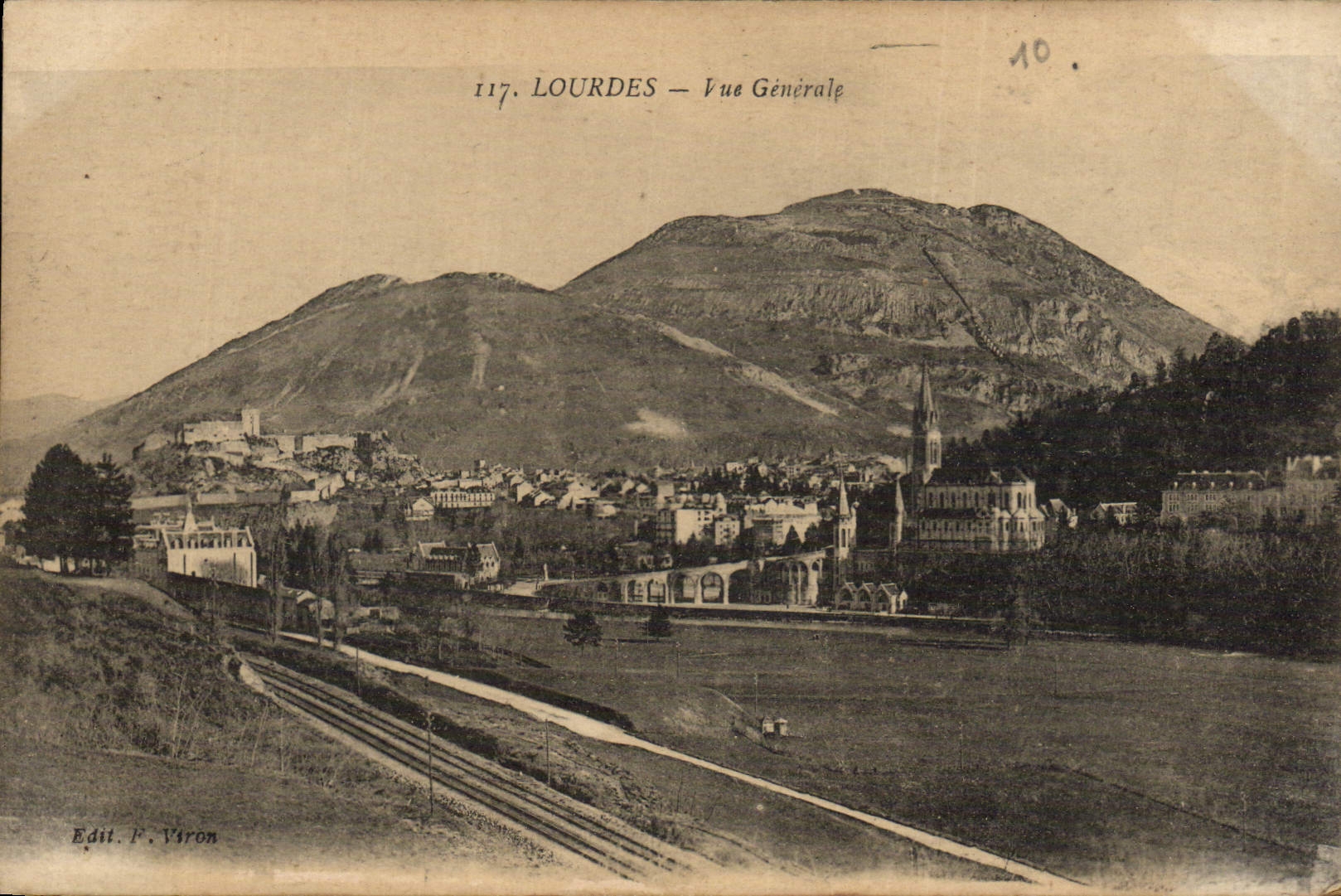 CPA Lourdes Vue Generale 