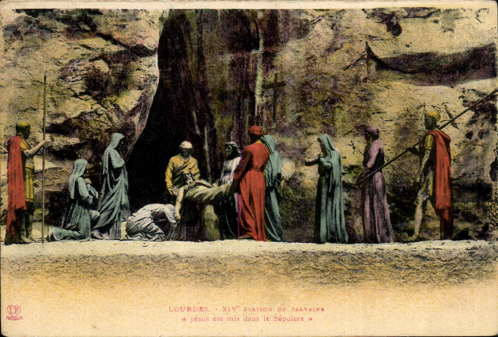 CPA Lourdes Station de Calvaire 