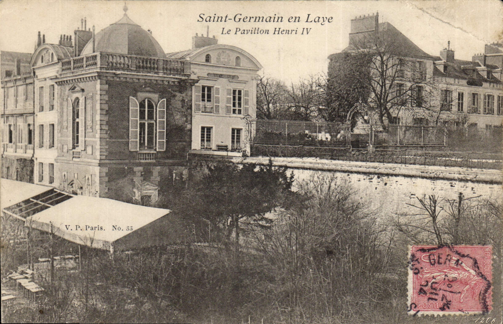 CPA Saint Germain en Laye Le Pavillon Henri IV