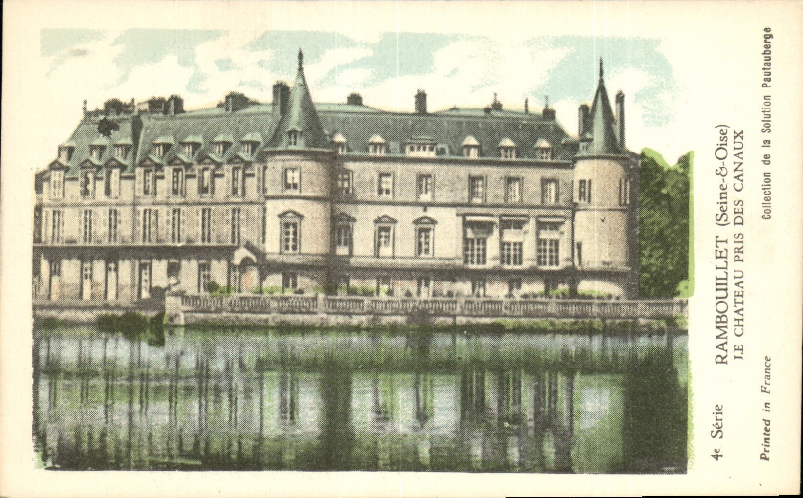 CPA Rambouillet Seine Oise Le Chateau des Canaux