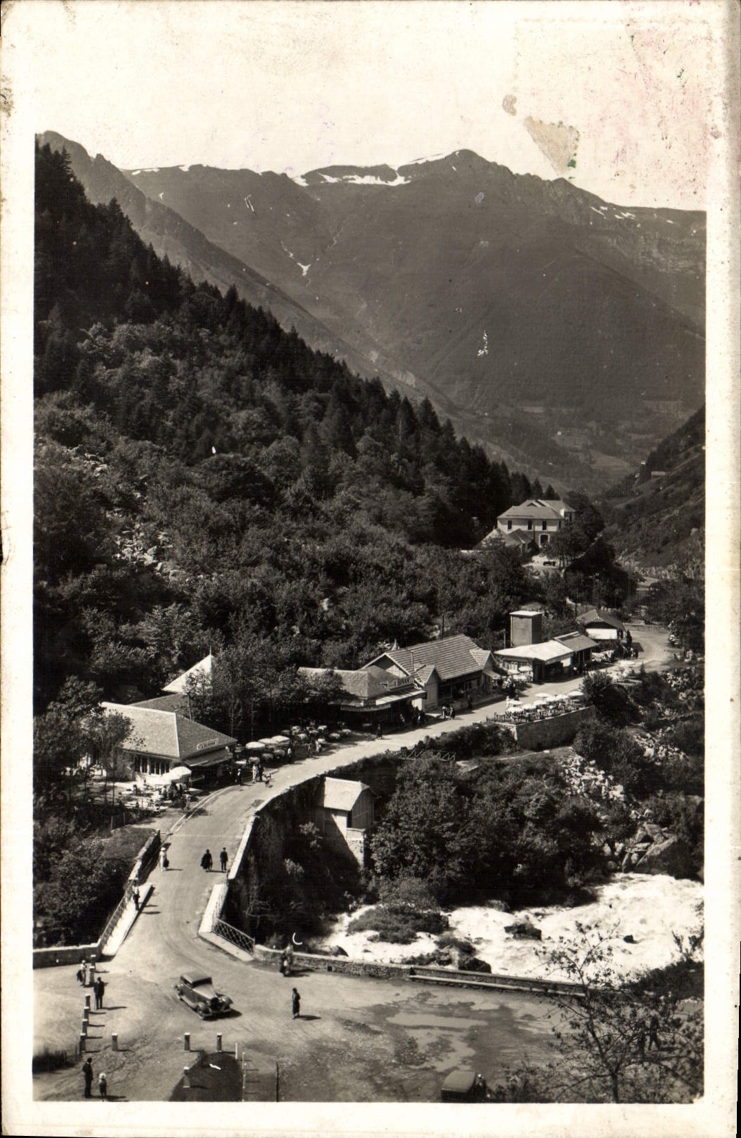 CPA Cauterets La Raillere 