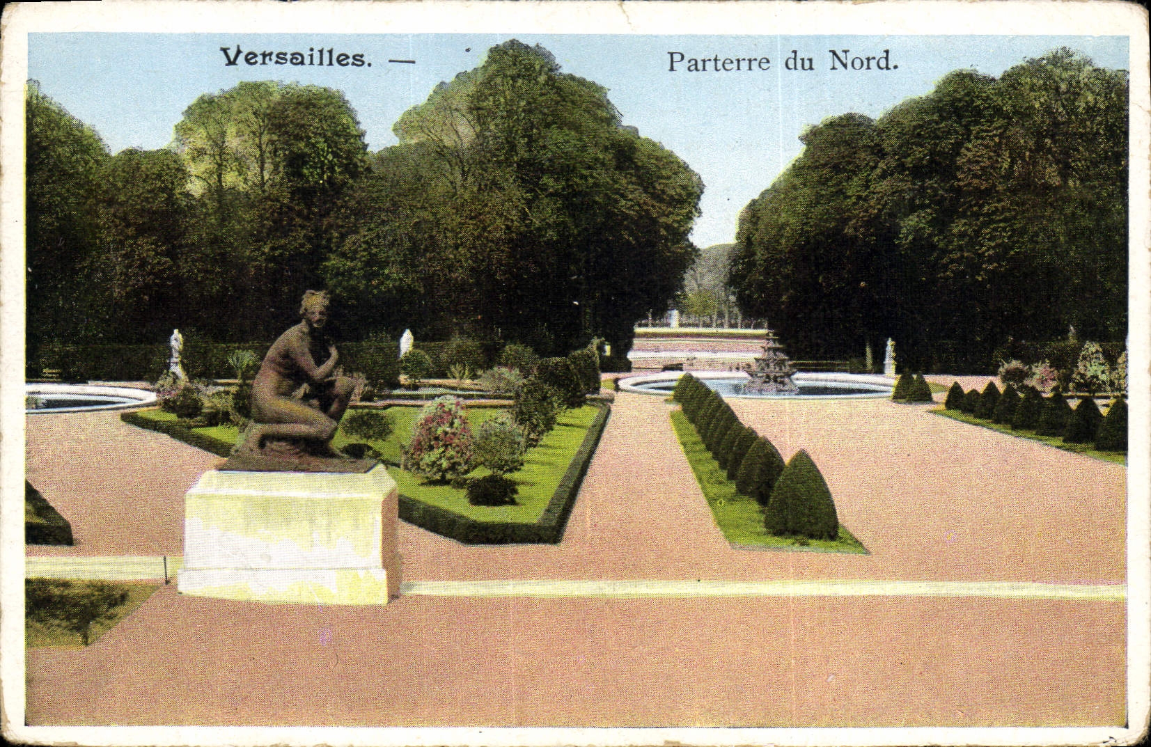 CPA Versailles Parterre du Nord 