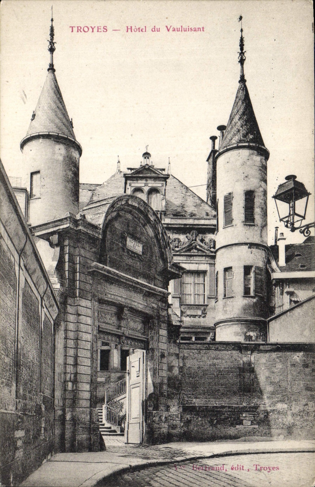 CPA Troyes Hotel du Vauluisant 