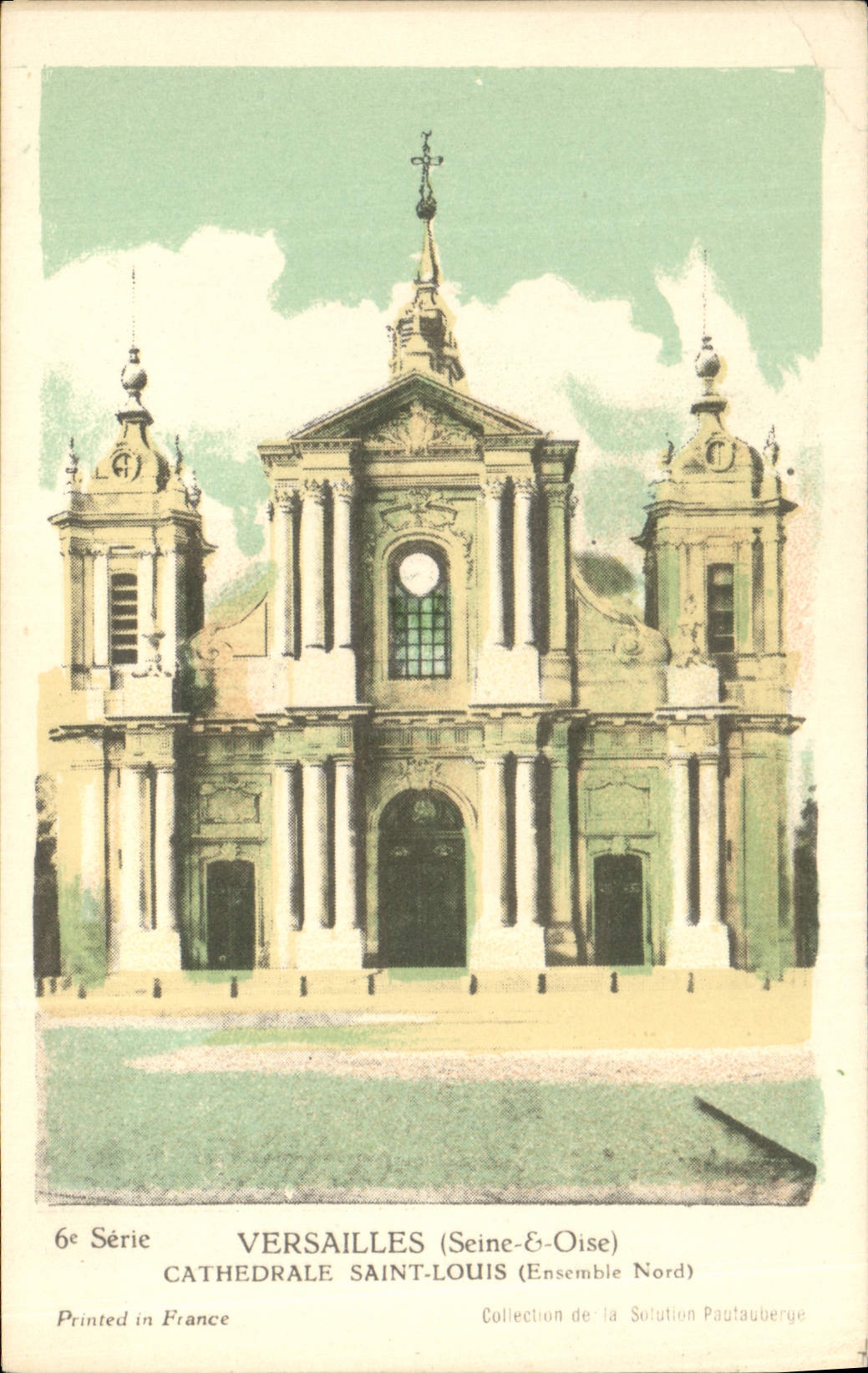 CPA Versailles Seine Oise Cathedrale Saint Louis 