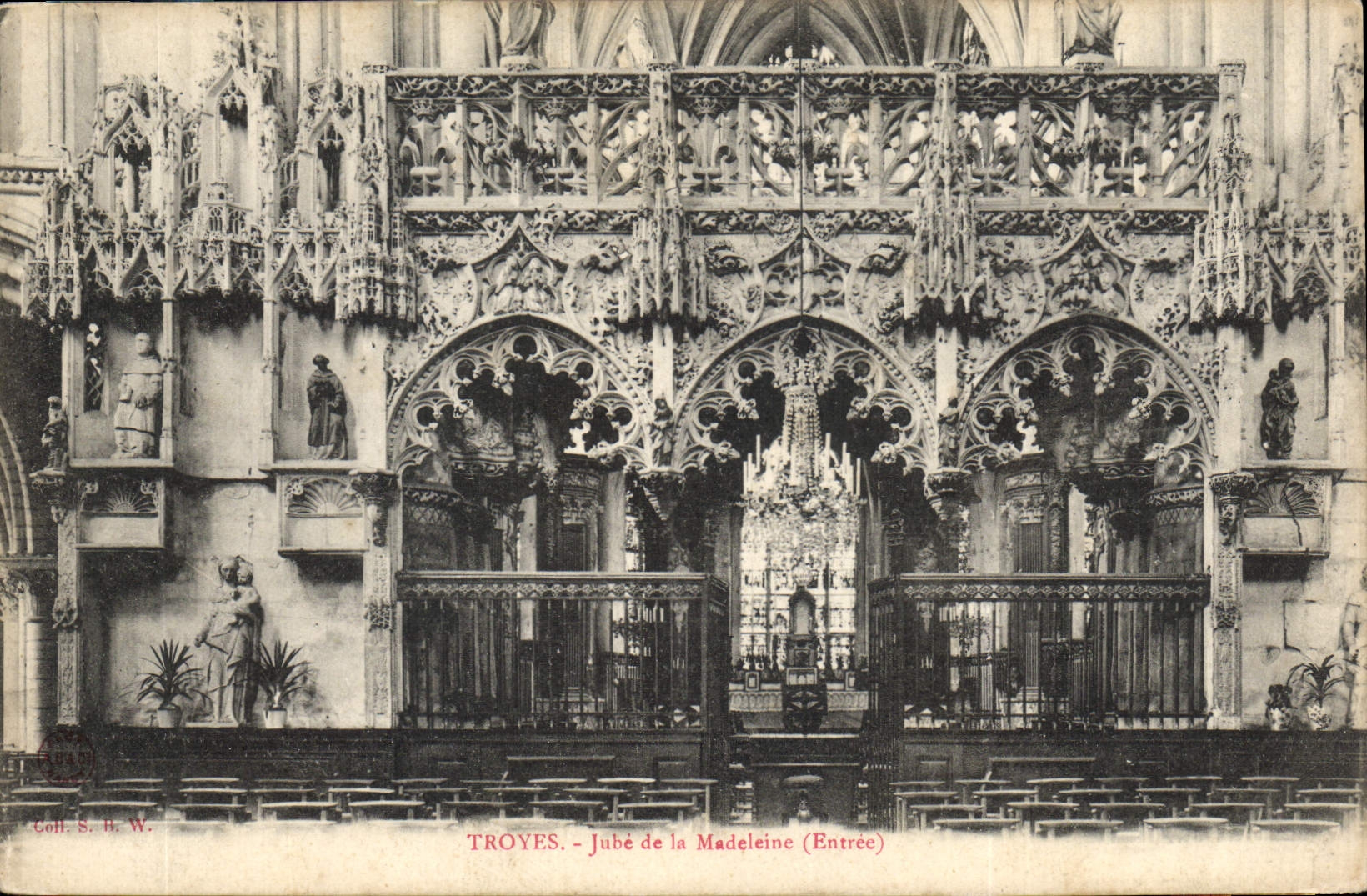 CPA Troyes Jube de la Madeleine 