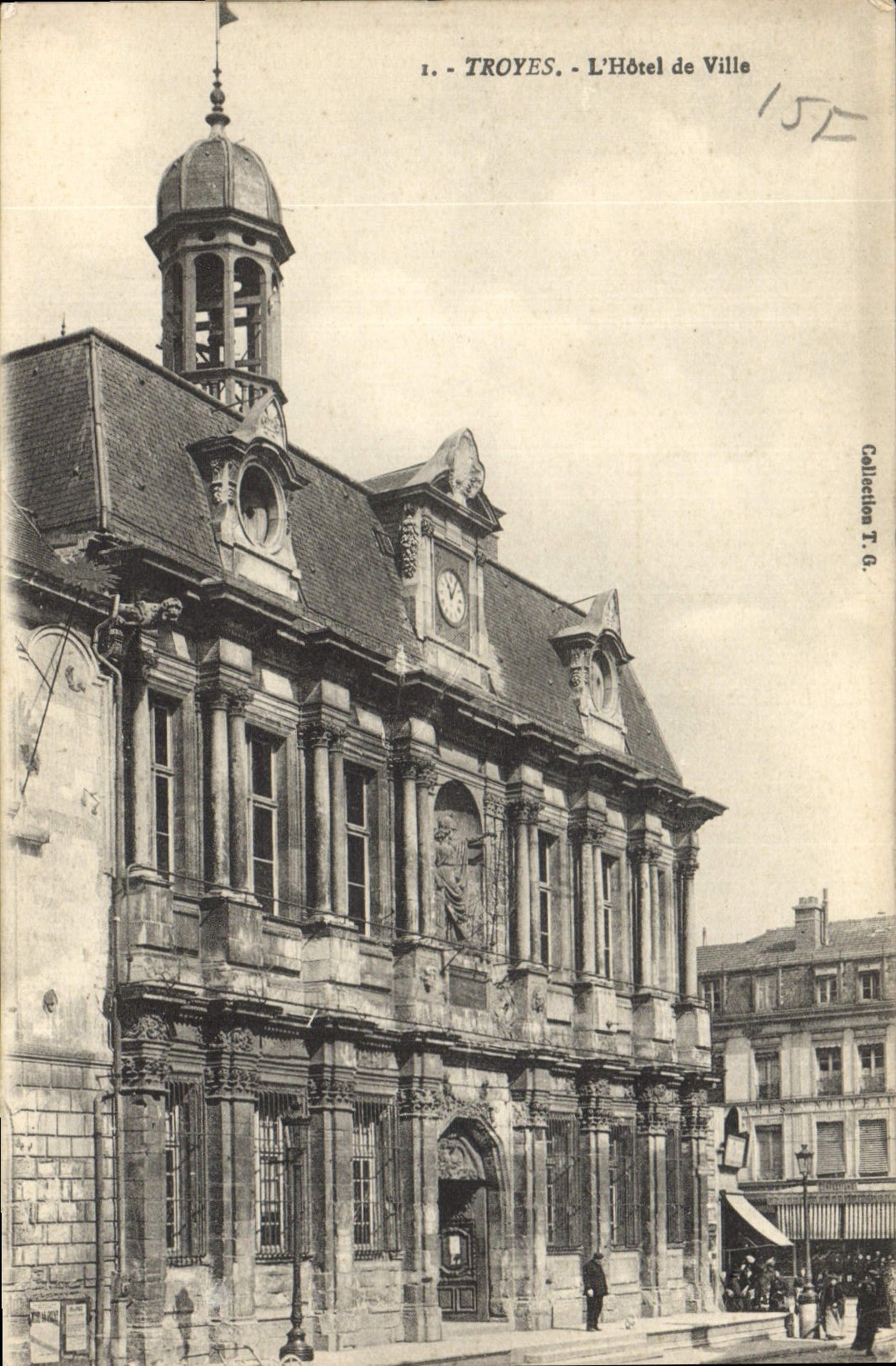 CPA Troyes L'Hotel de Ville 